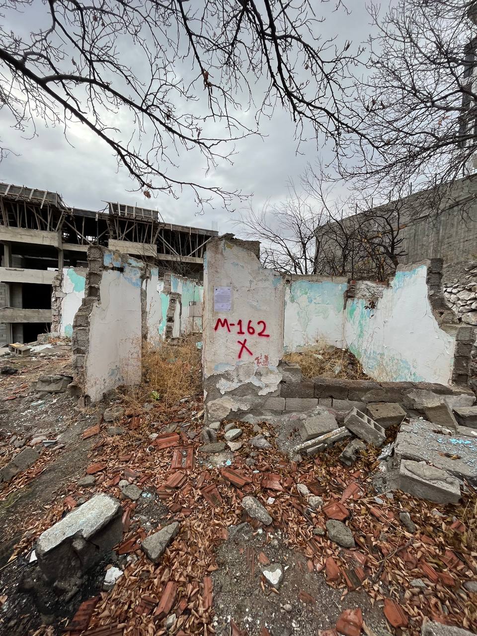Başpınar District 1089 Street Demolition Notification