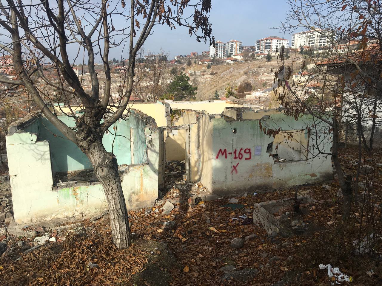 Başpınar District 1146 Street Demolition Notification