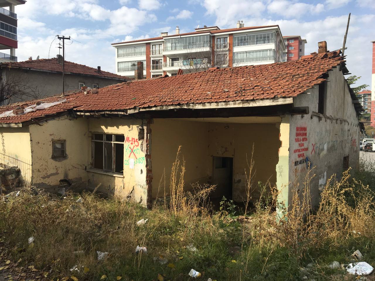 Başpınar District 1656 Street Demolition Notification