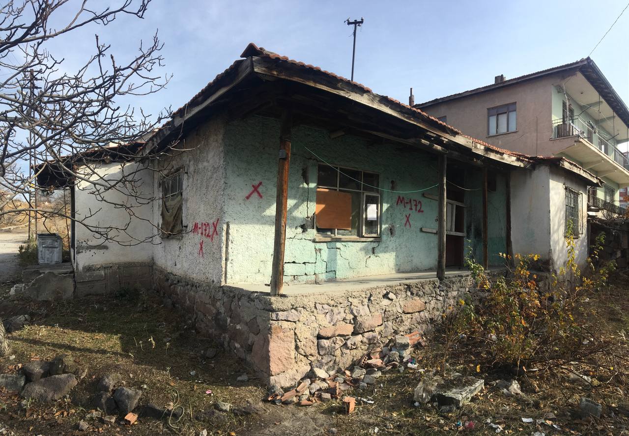 Başpınar District 1177 Street Demolition Notification