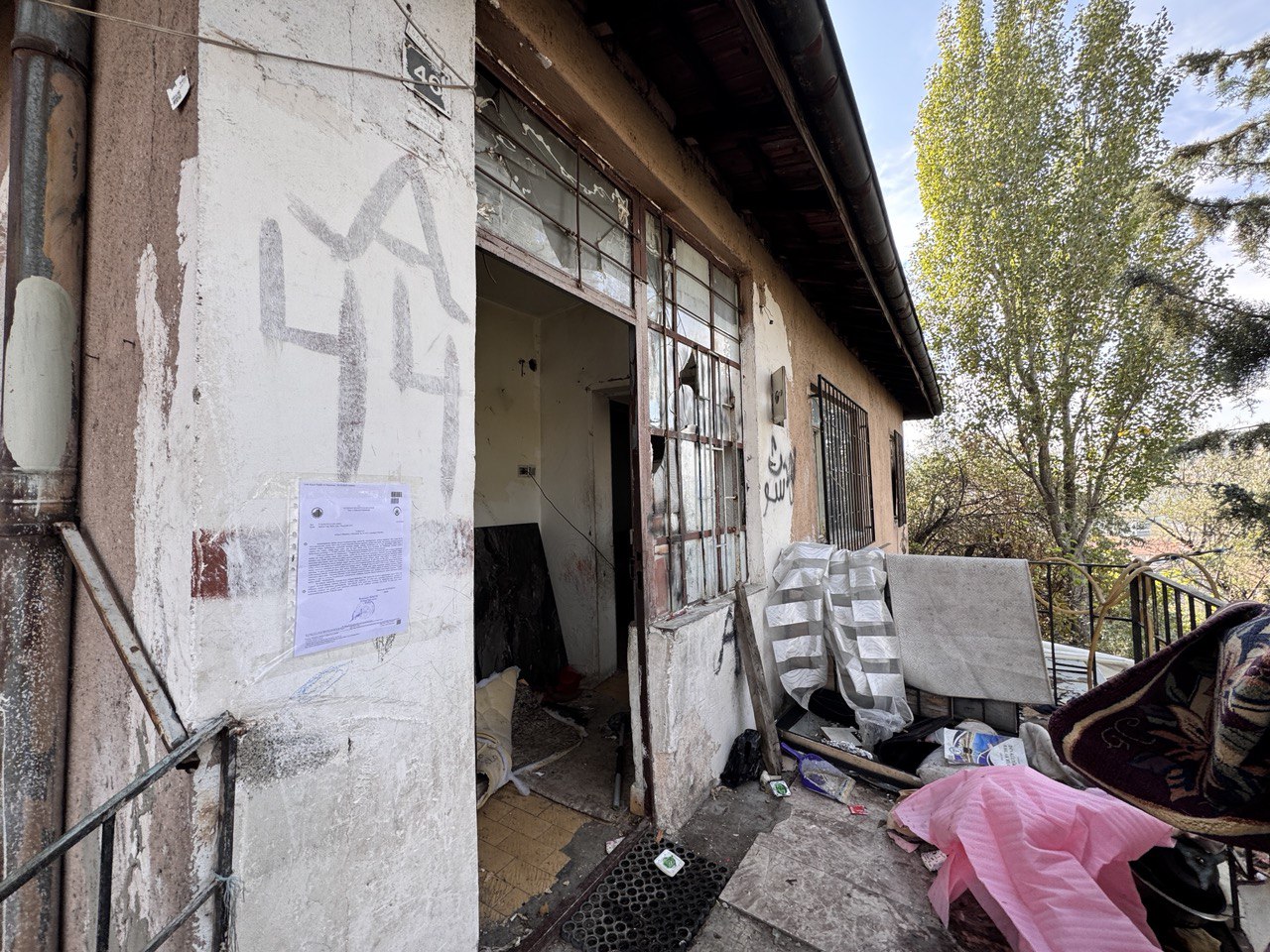 Solfasol Mahallesi 1386.Sokak No:44-44/A Altındağ/ANKARA Demolition Notification