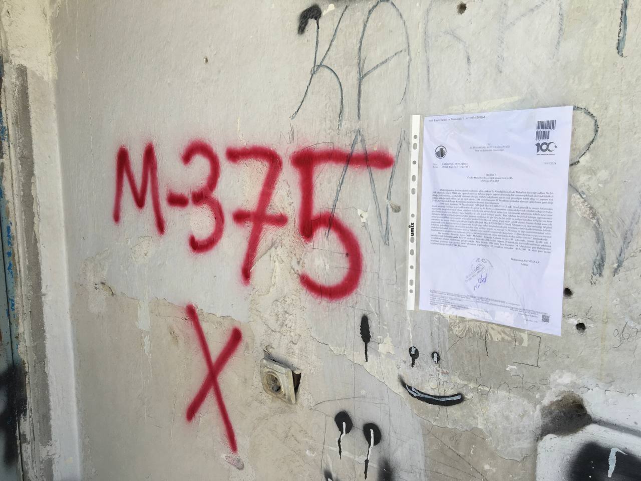 Önder Mahallesi Sacayağı Caddesi No:24-24A Demolition Notification