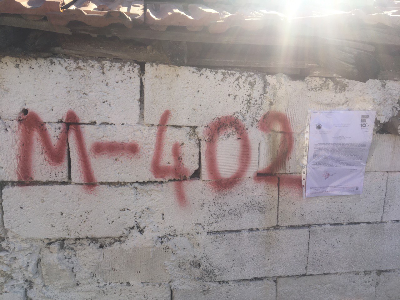Yıldıztepe Mahallesi 202 Sokak No:52-52/A Demolition Notification