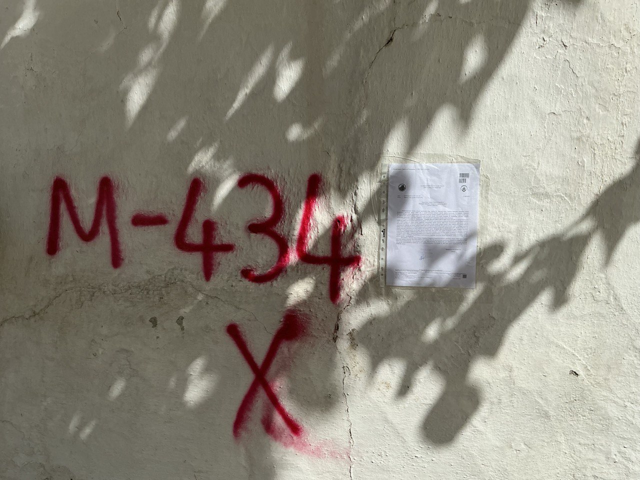 Malazgirt Mahallesi Karayolu Caddesi No:26/13 Demolition Notification