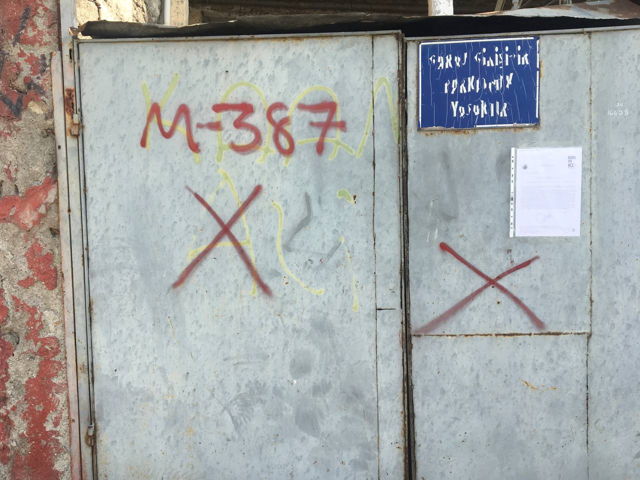 Gültepe District Şehit Talip Yener Street No:46 and No:50 Demolition Notification