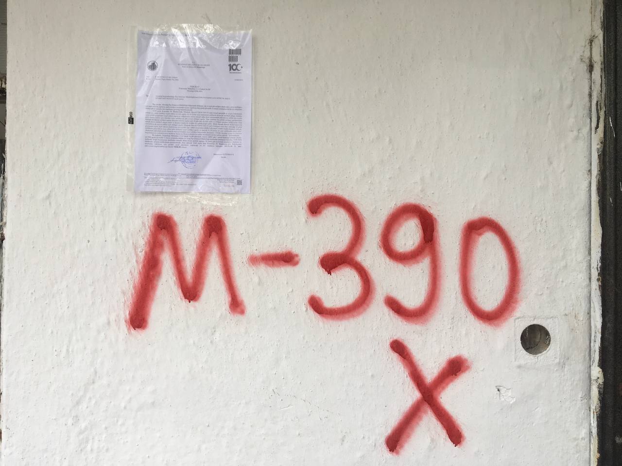 Doğantepe Mahallesi 1314 Sokak No:88 Demolition Notification