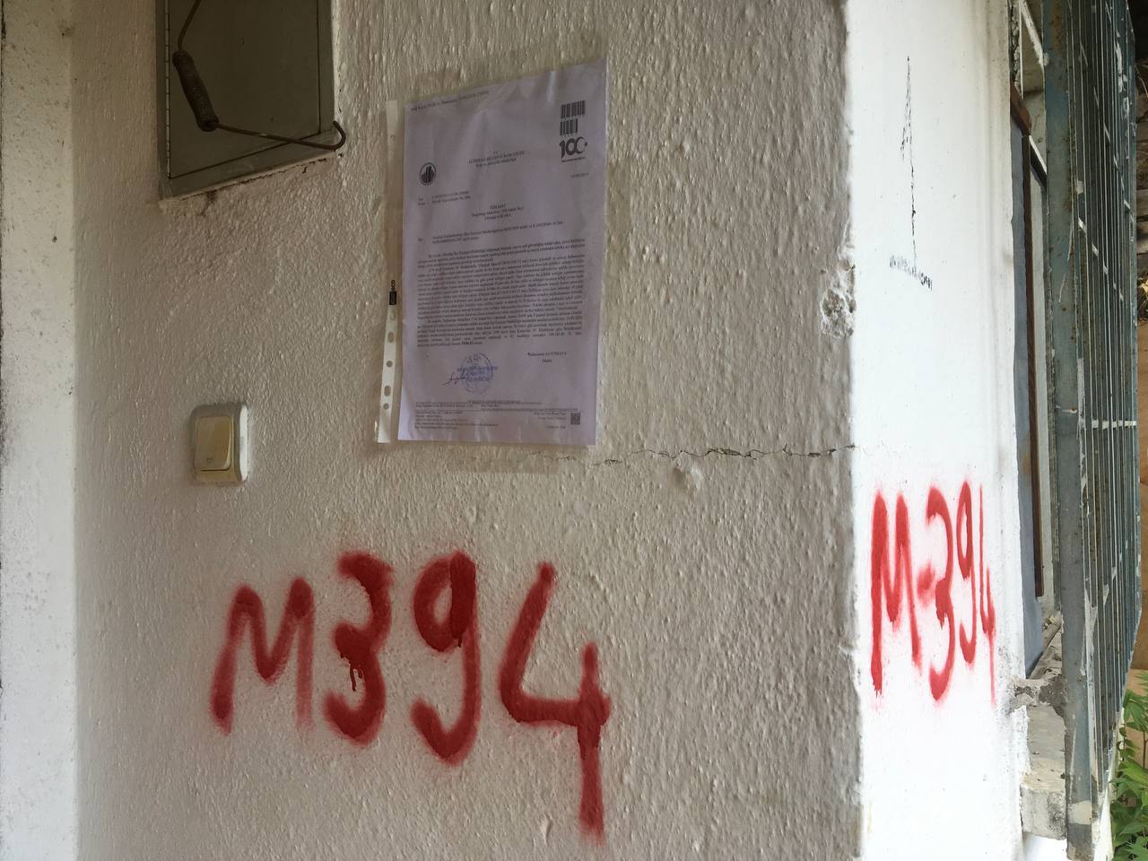 Doğantepe Mahallesi 1356 Sokak No:1 Demolition Notification