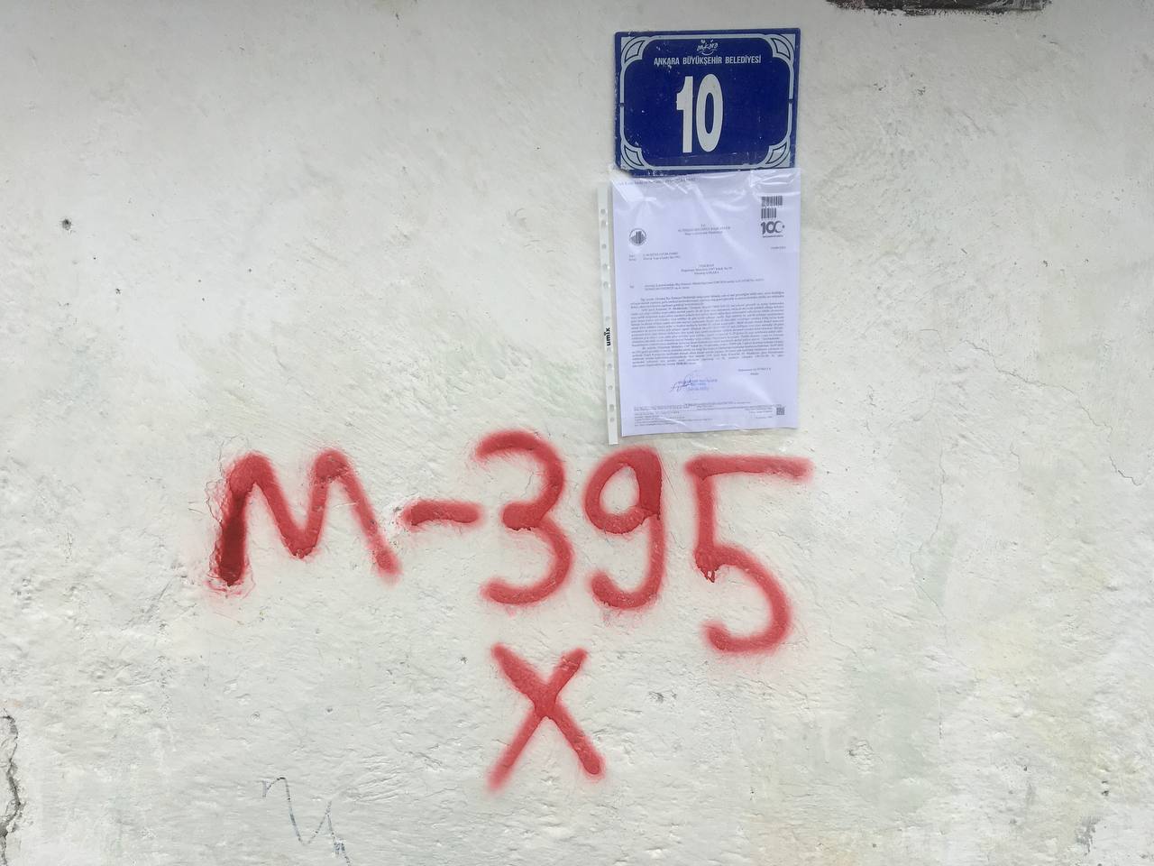 Doğantepe Mahallesi 1347 Sokak No:10 Demolition Notification