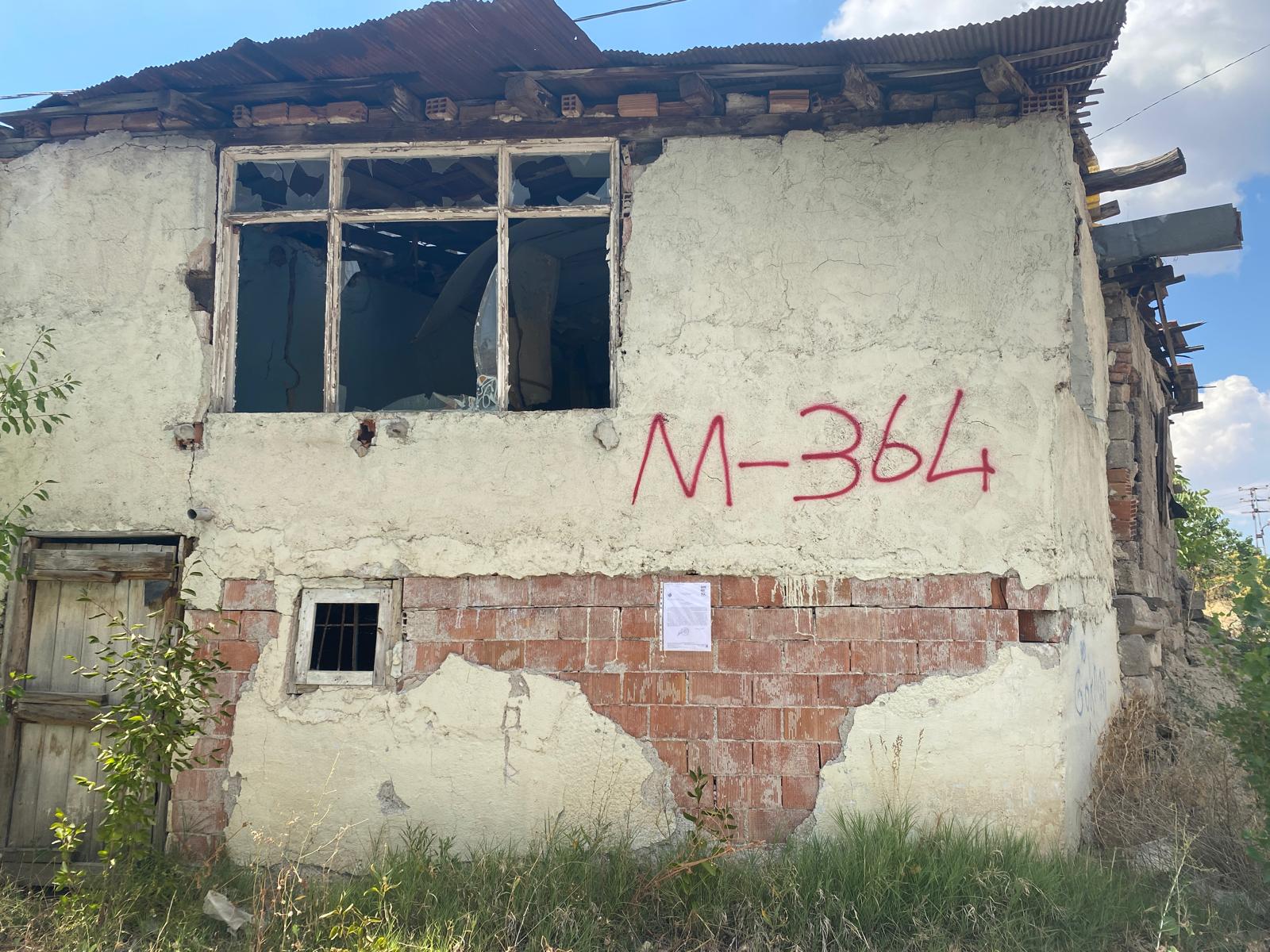Solfasol Mahallesi 1400/3.Sokak No:16 Demolition Notification