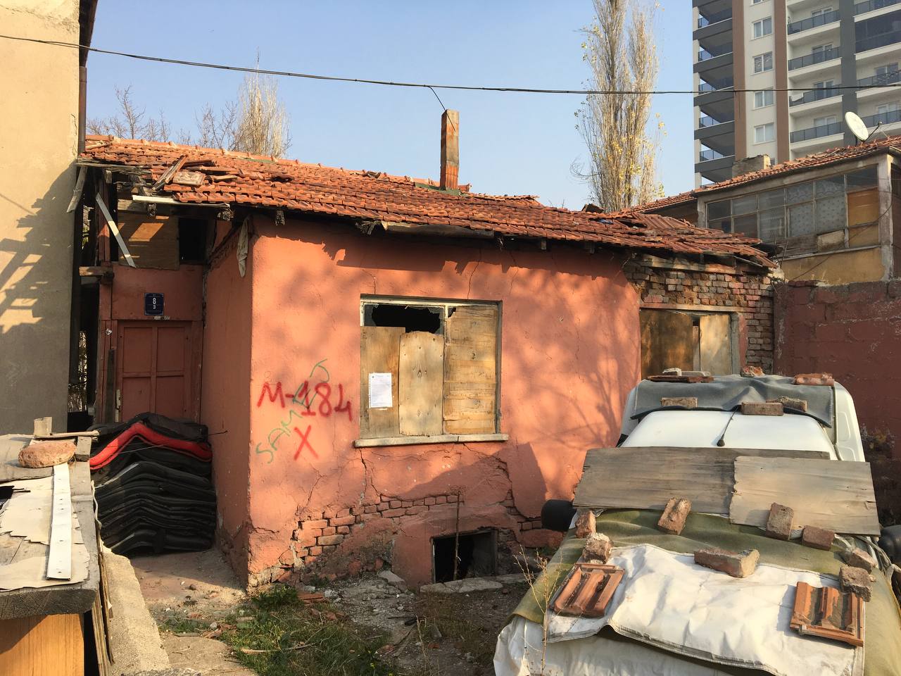 Ulubey District 886 Street Demolition Notification