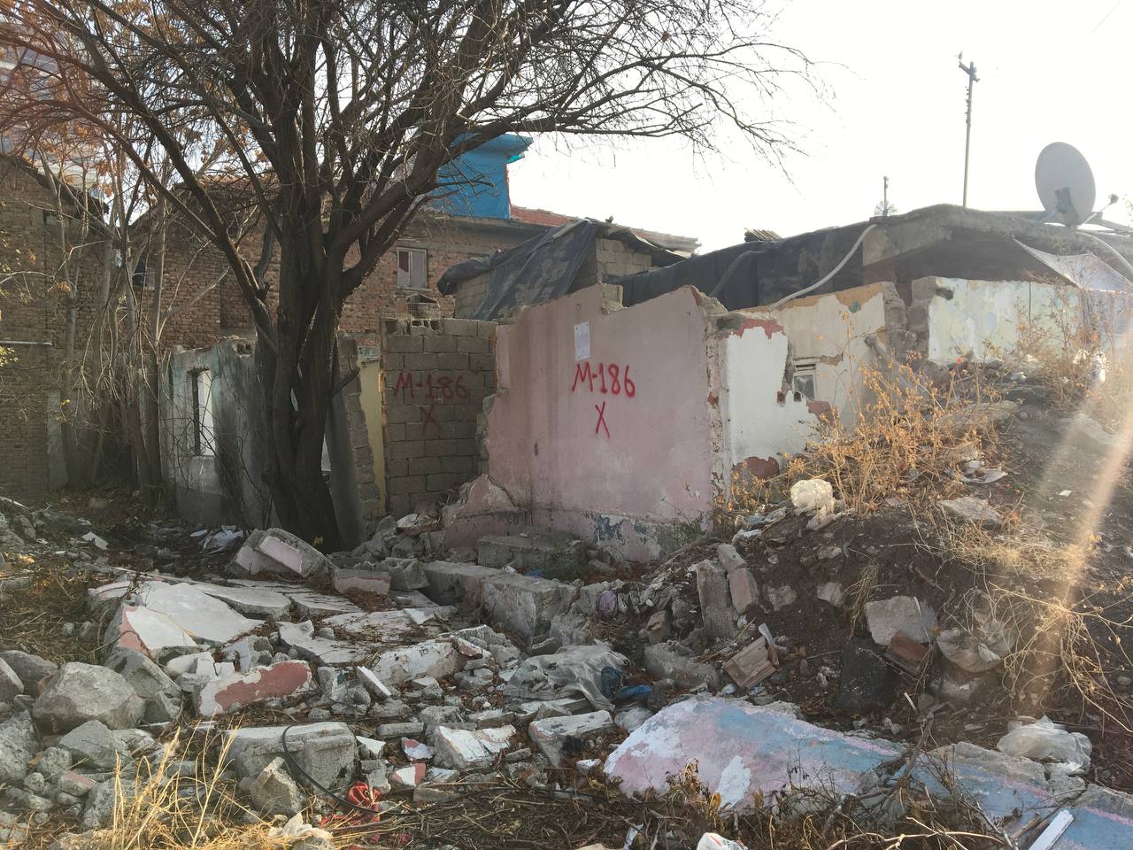 Ulubey District 899 Street Demolition Notification
