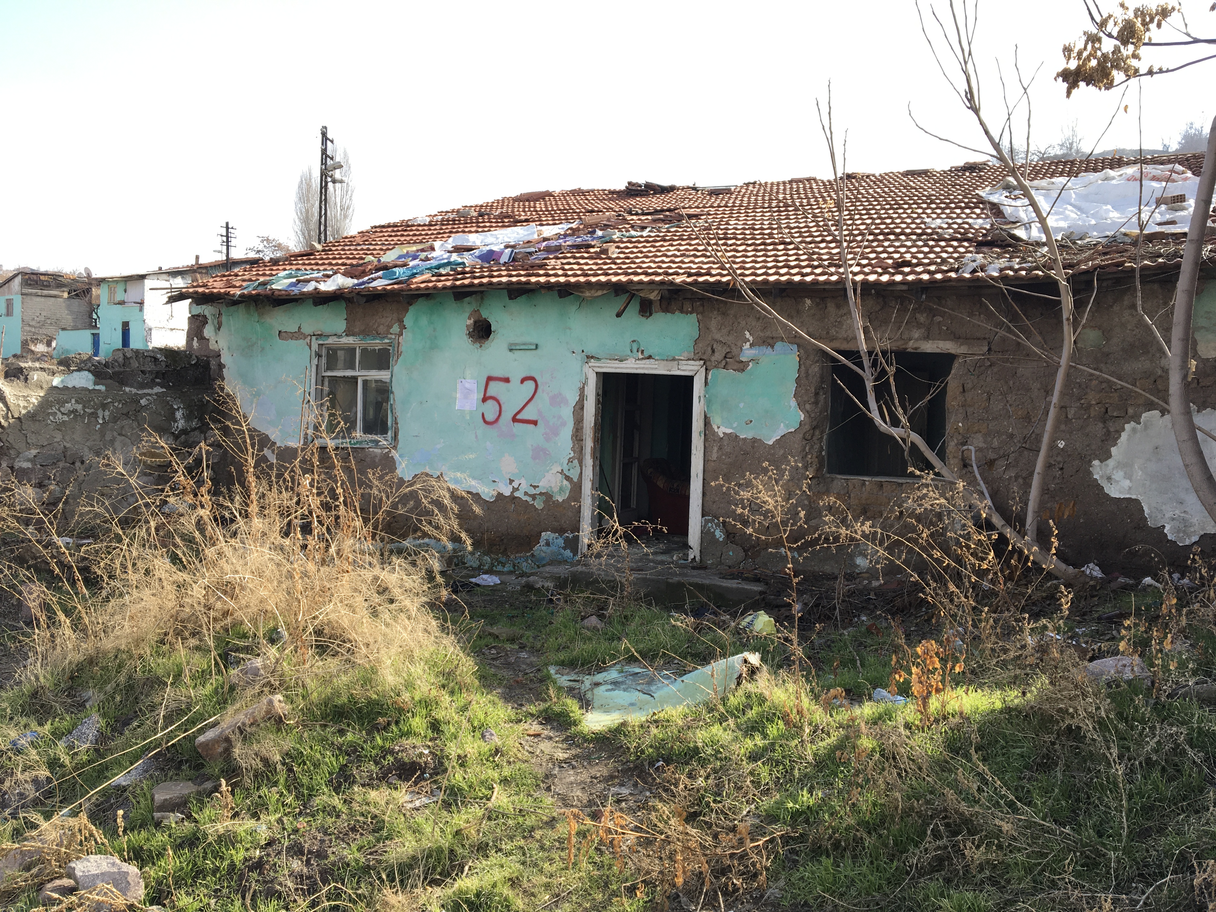 Evacuation and demolition notice for the building located at Atıfbey Mahallesi Doğanşehir Küme Evleeri No: 16