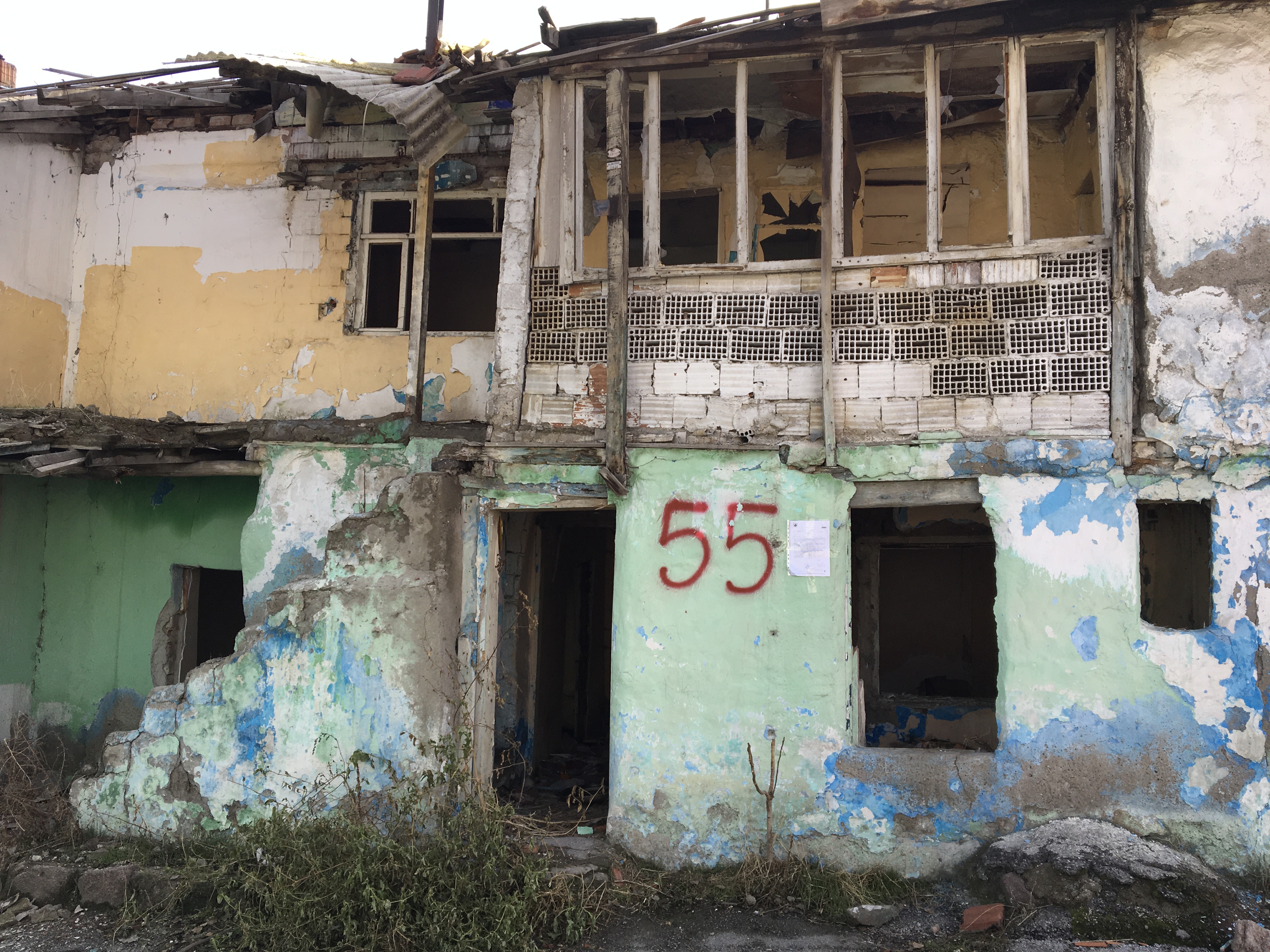 Evacuation and demolition notice for the building located at Atıfbey Mahallesi Doğanşehir Küme Evleri No: 168