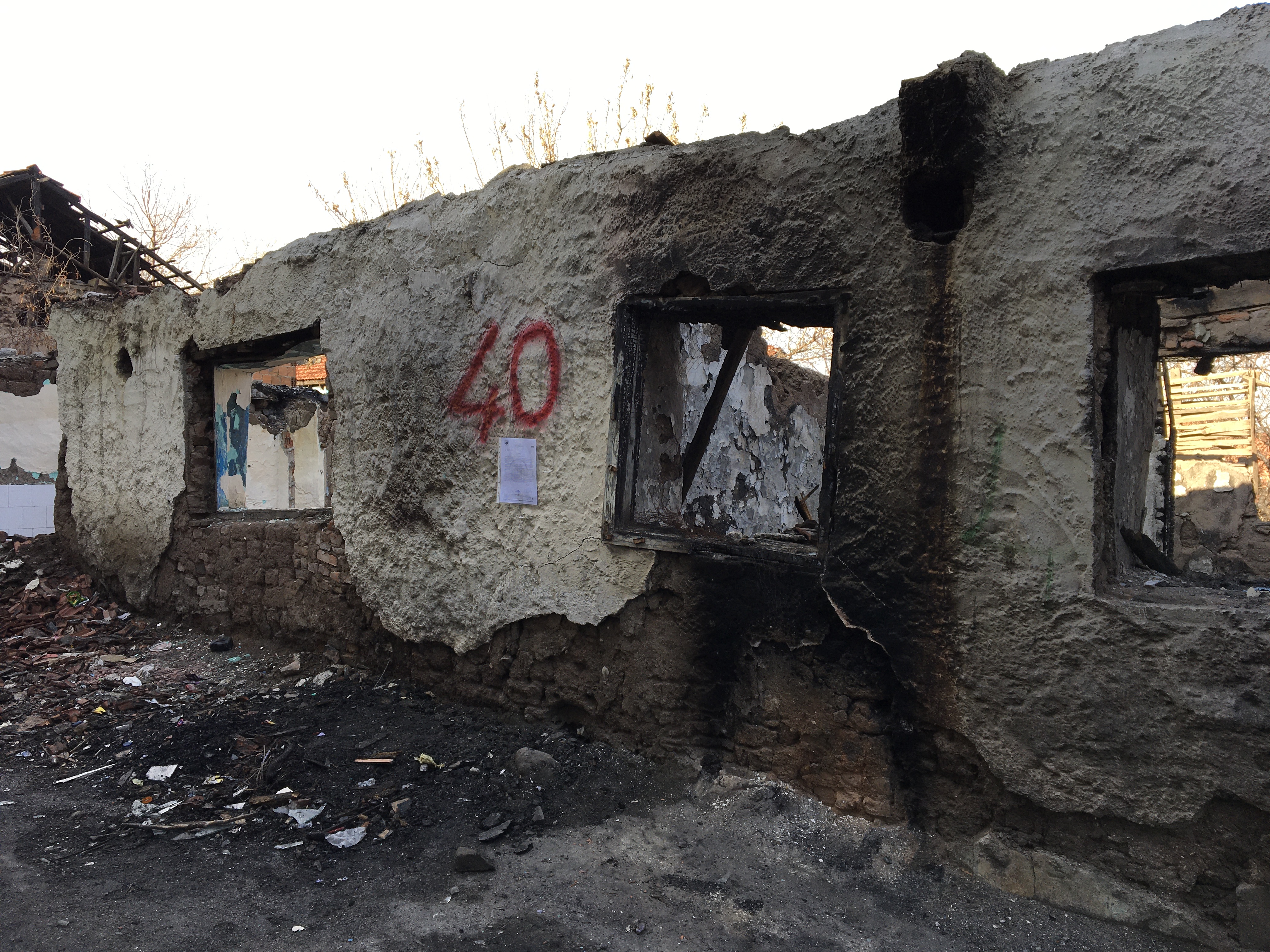 Evacuation and demolition notice for the building located at Atıfbey Mahallesi Sinanpaşa Sokak No: 263