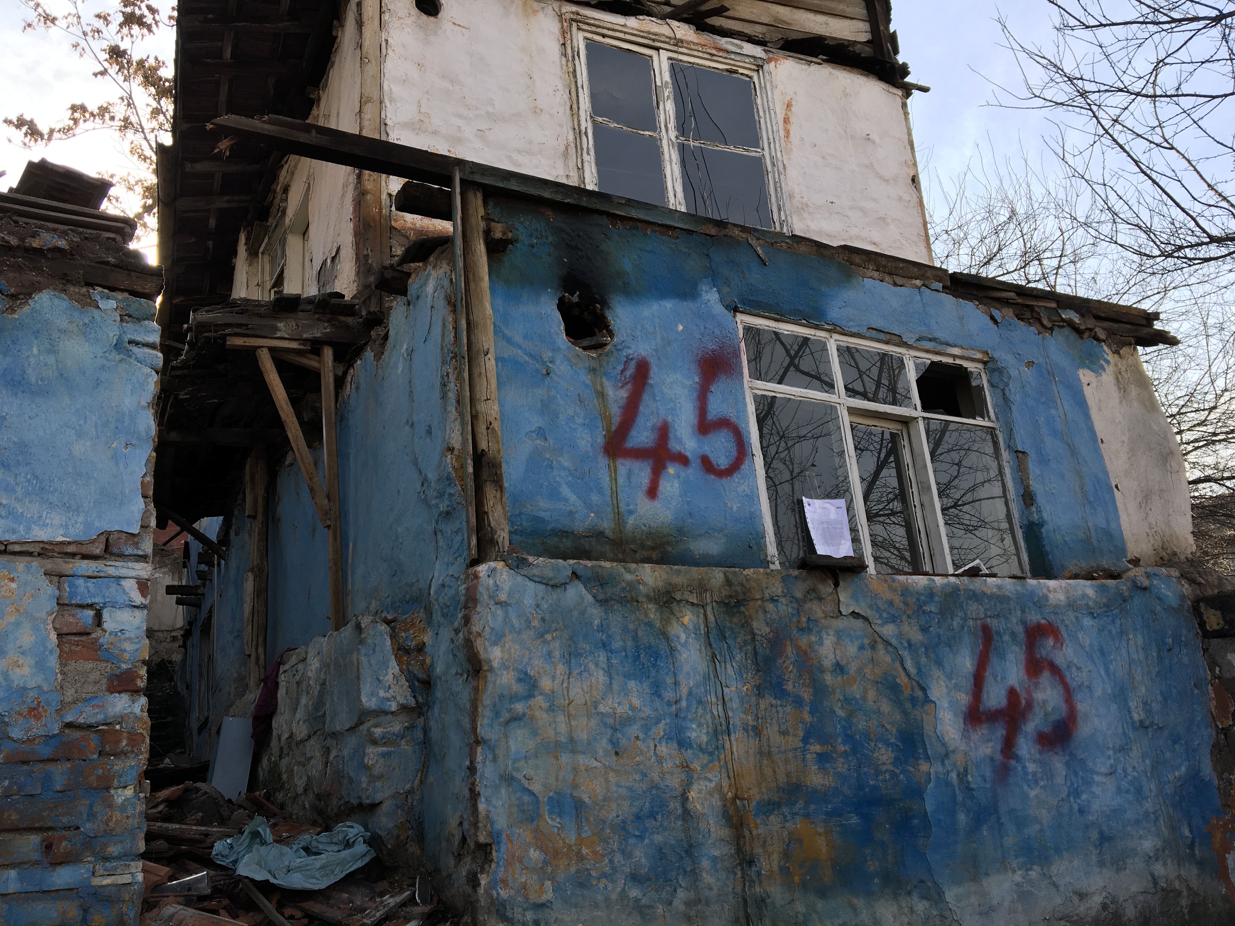 Evacuation and demolition notice for the building located at Atıfbey Mahallesi 100 Sokak No: 158