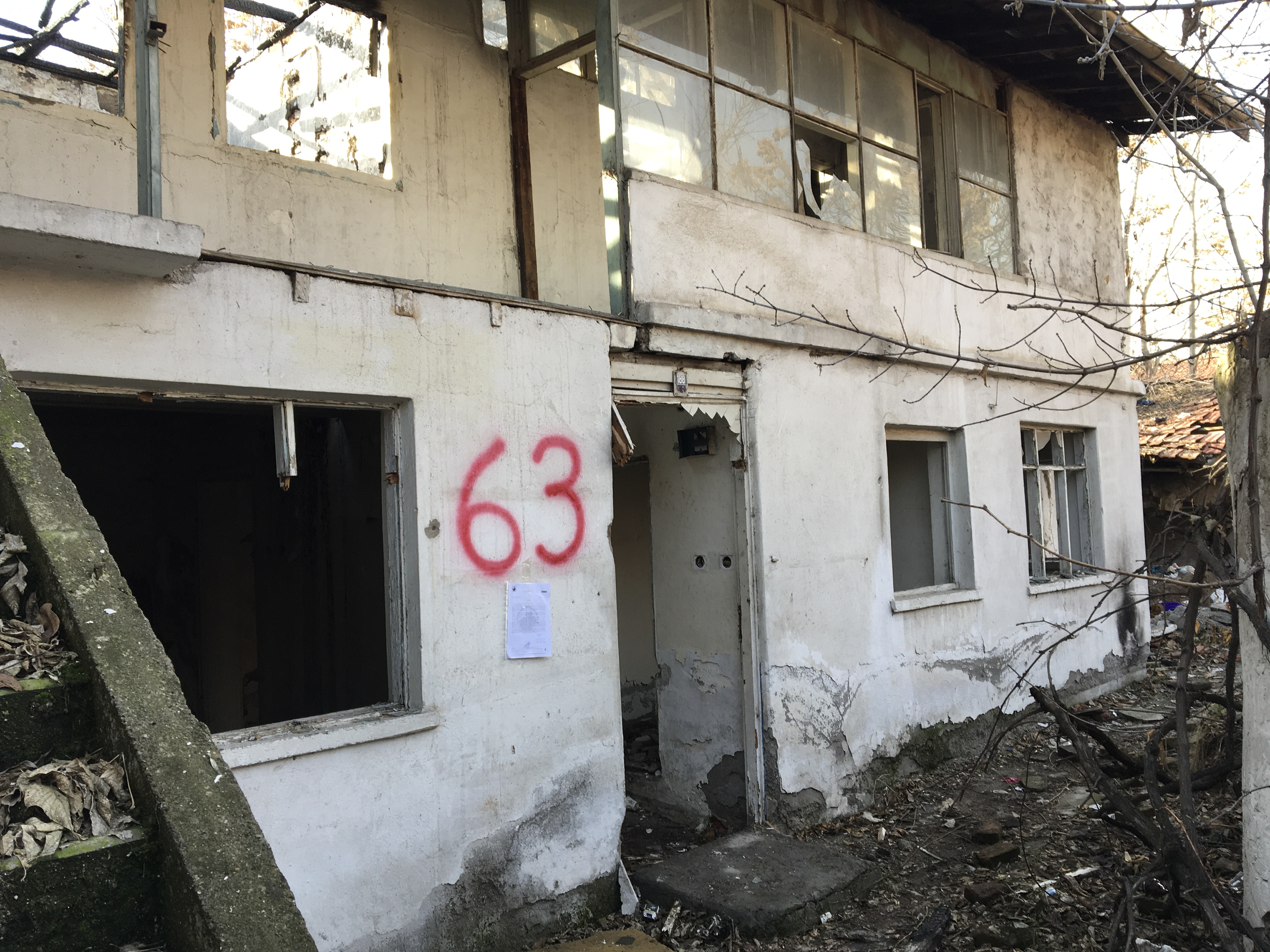 Evacuation and demolition notice for the building located at Atıfbey Mahallesi Altındağ Caddesi No: 302