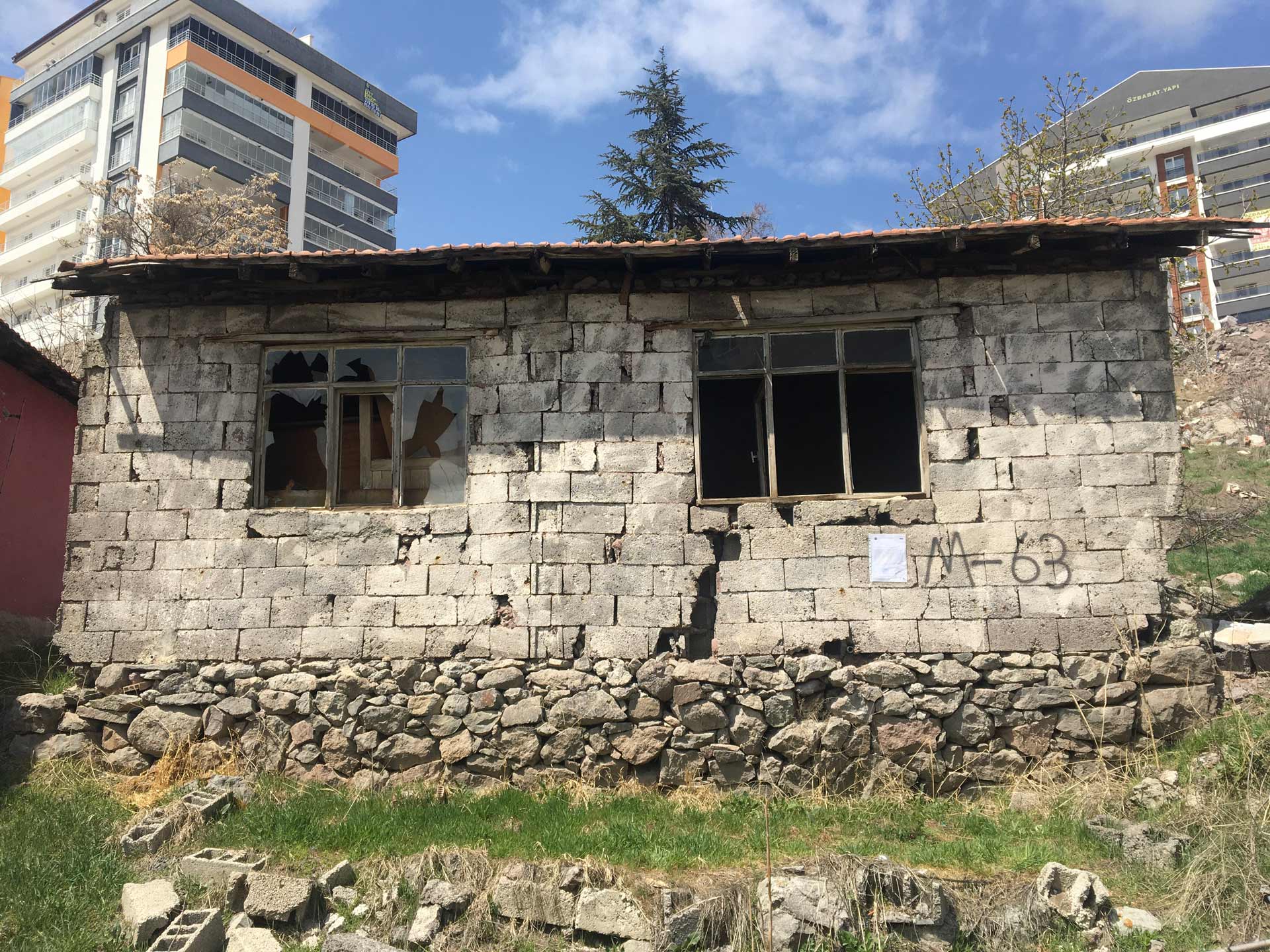 Başpınar District 1106 Street Demolition Notification