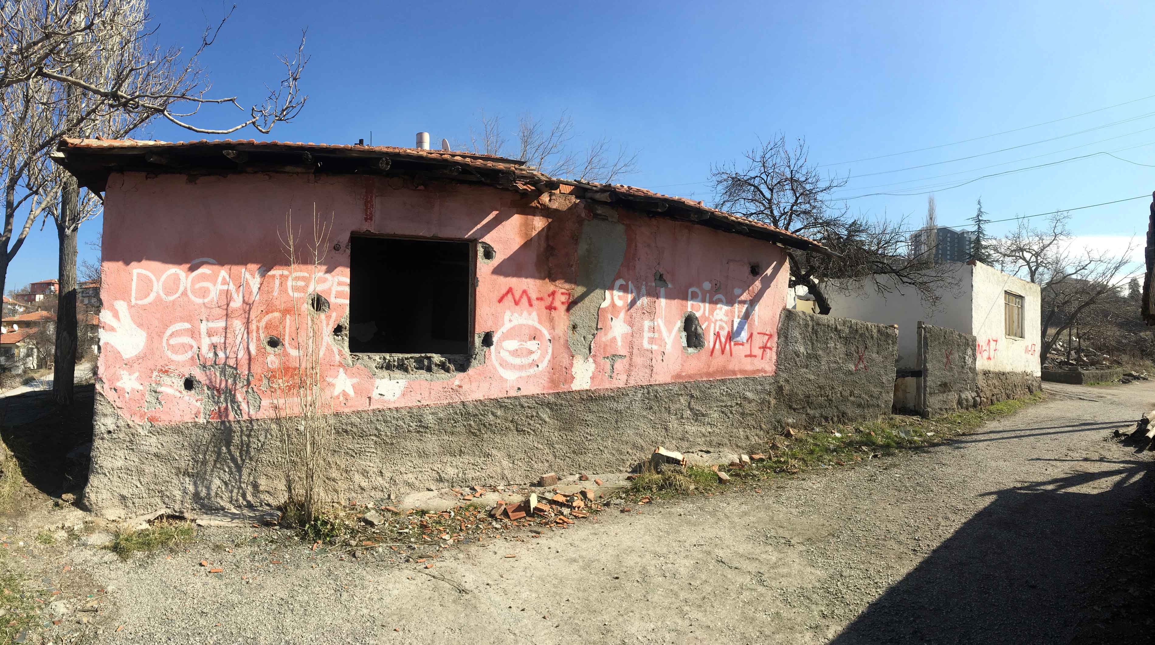Evacuation and demolition notice for the building located at Doğantepe Mahallesi 1363 Sokak No:8