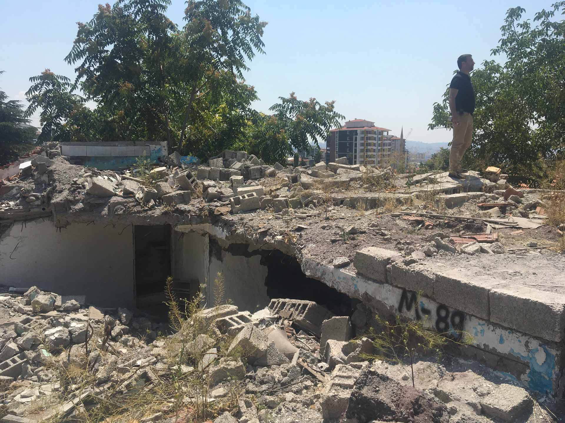 Doğantepe District 1366 Street Demolition Notification