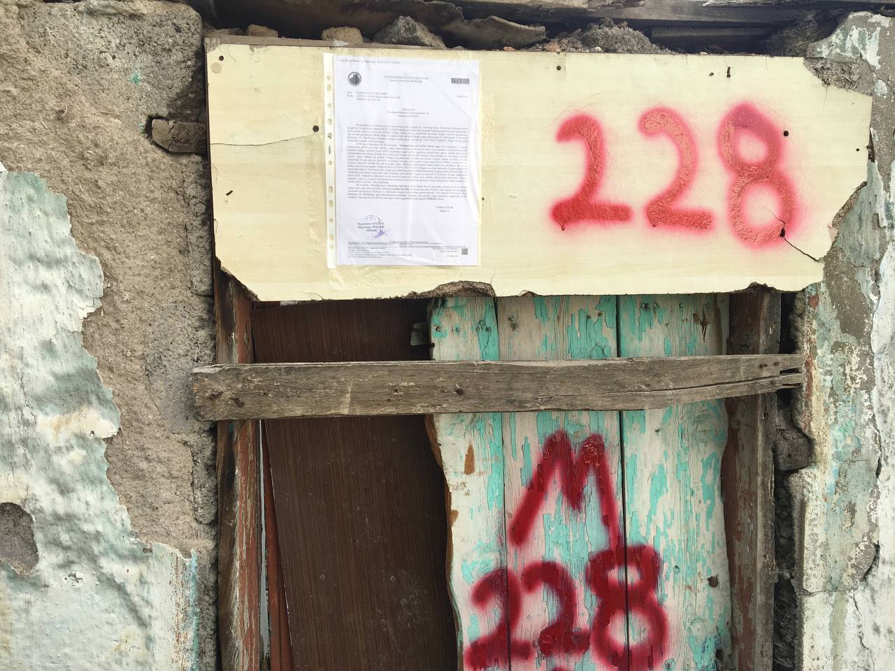 Hacettepe Mah. Full Street Demolition Notification 9