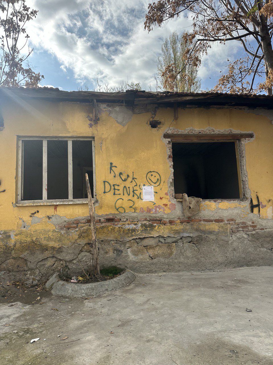 Atıfbey Mahallesi Doğanşehir Kümeevler No:203A Altındağ/ANKARA Demolition Notification