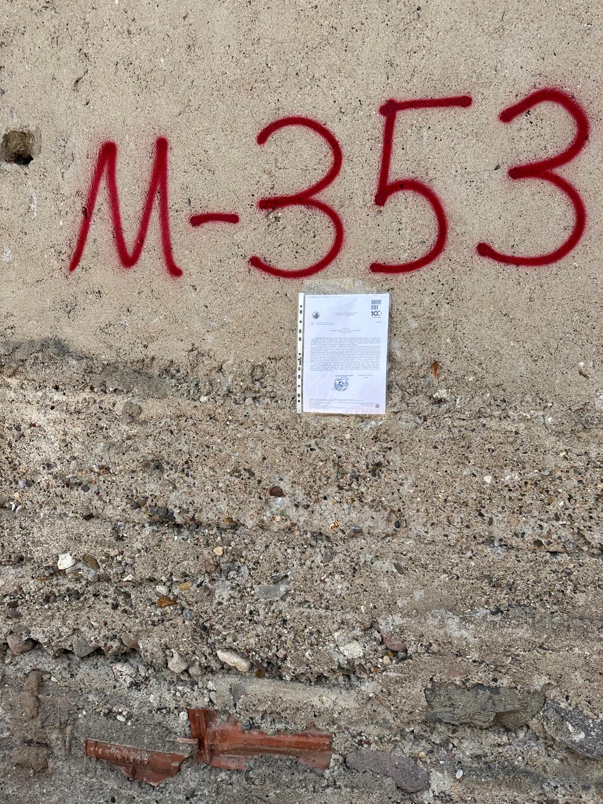 Demolition Notification Behind Doğantepe Mahallesi 1274/1.Sokak No:23-2B
