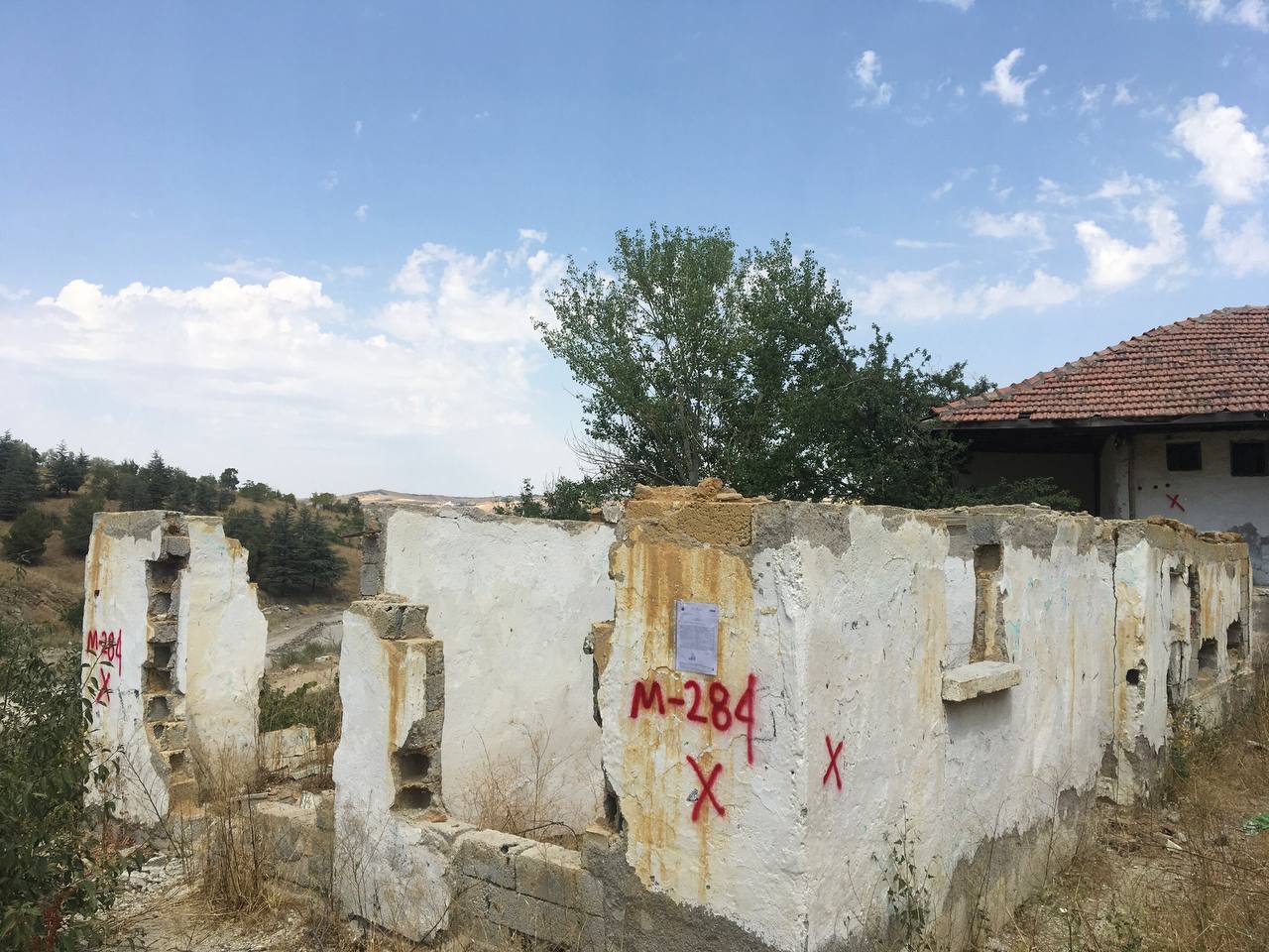 Feridun Çelik Mahallesi 1829 Street Demolition Notification 2