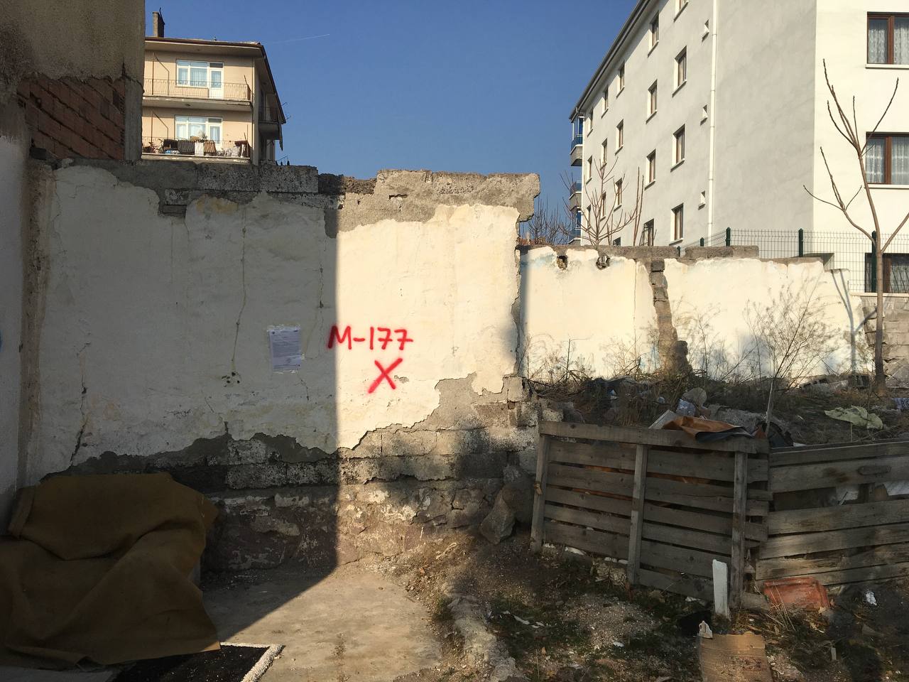 Önder District 936 Street Demolition Notification