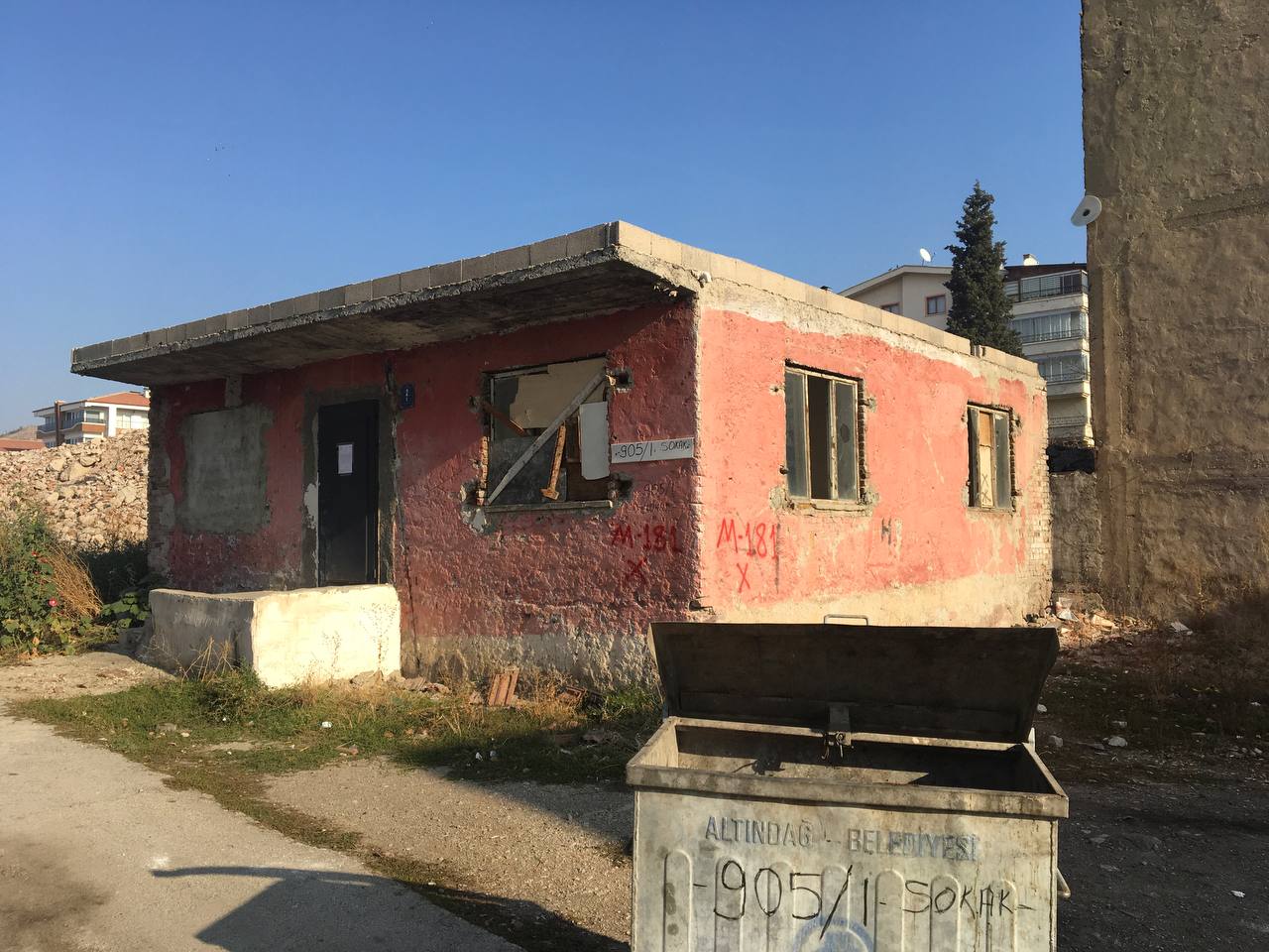 Ulubey District 895 Street Demolition Notification