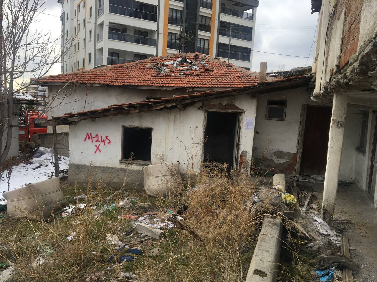 Feridun Çelik Mahallesi Şehit Kazım Yalçın Street Demolition Notification