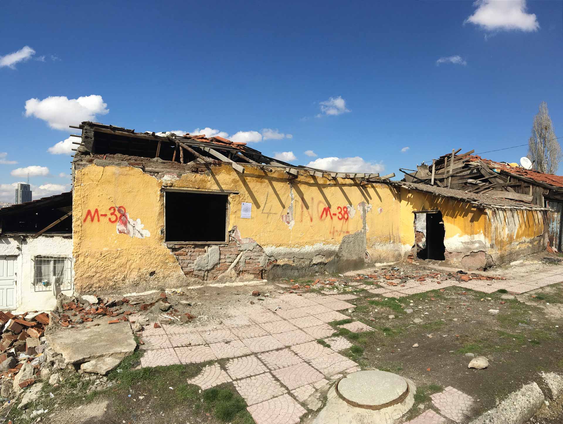 Gültepe District Martyr Talip Yener Street Demolition Notification 3