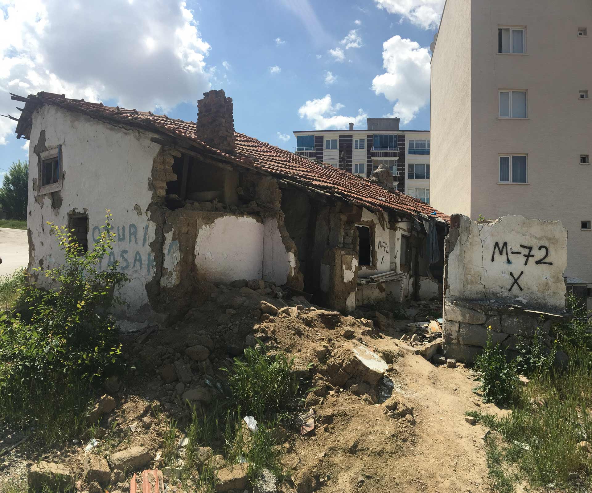 Gültepe District Çimenli Street Demolition Notification