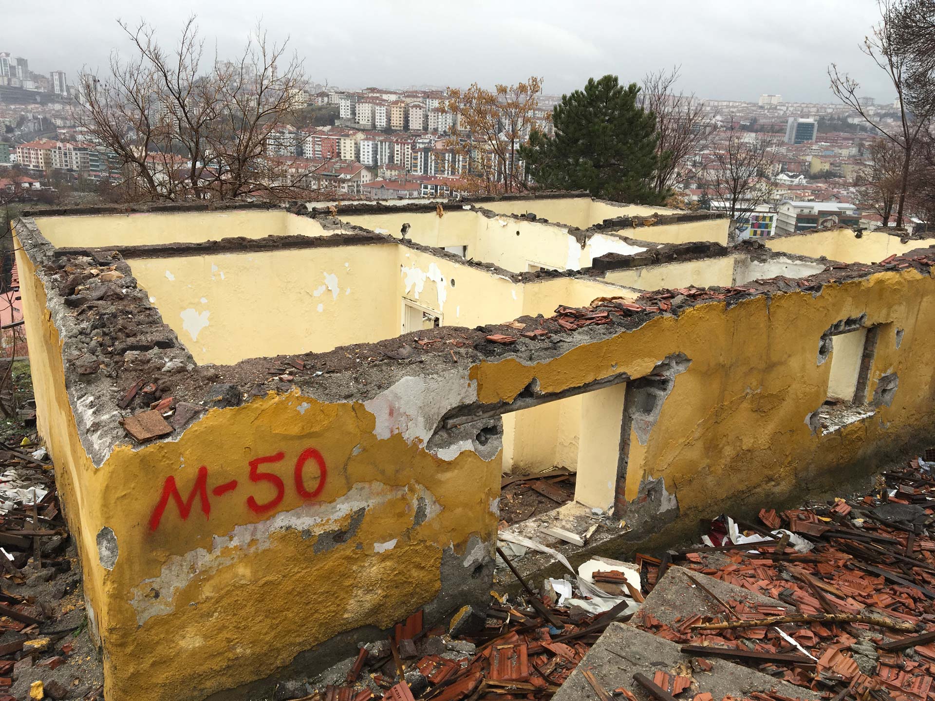 Gültepe District 735-6 Street Demolition Notification