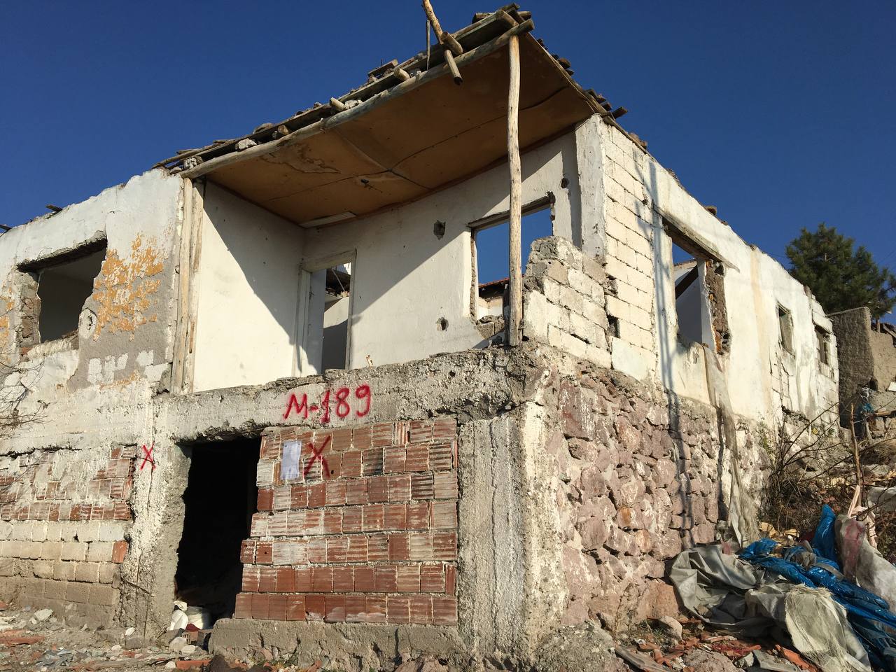 Başpınar District 1201 Street Demolition Notification