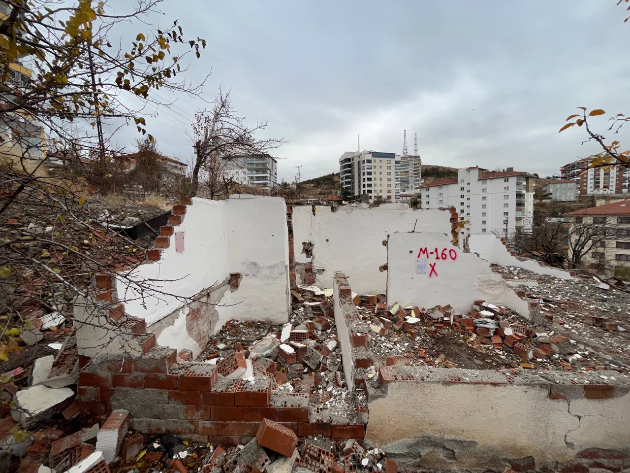 Başpınar District 1066 Street Demolition Notification 2