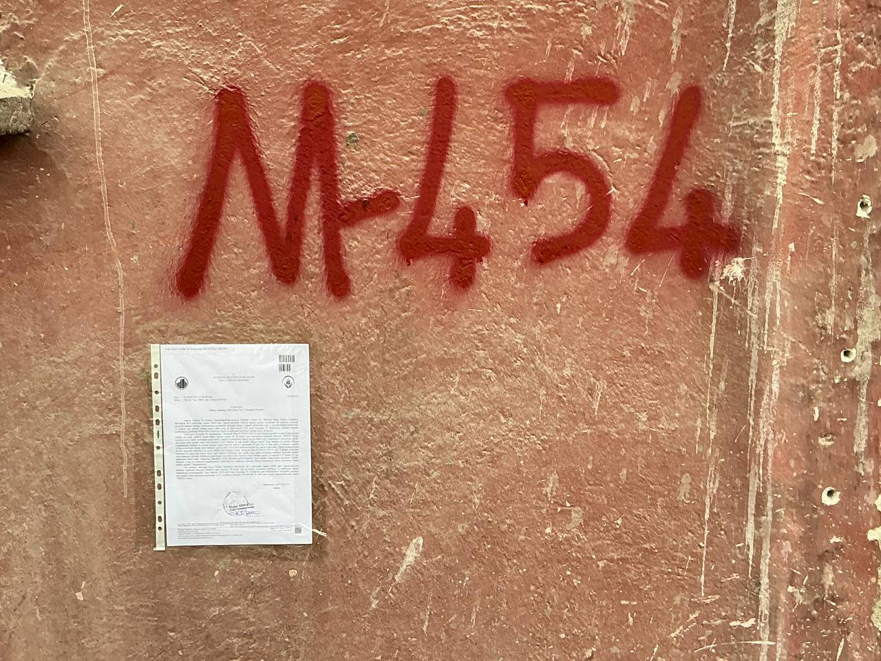 Ulubey Mahallesi 888. Sokak No:1 Altındağ/ANKARA Demolition Notification