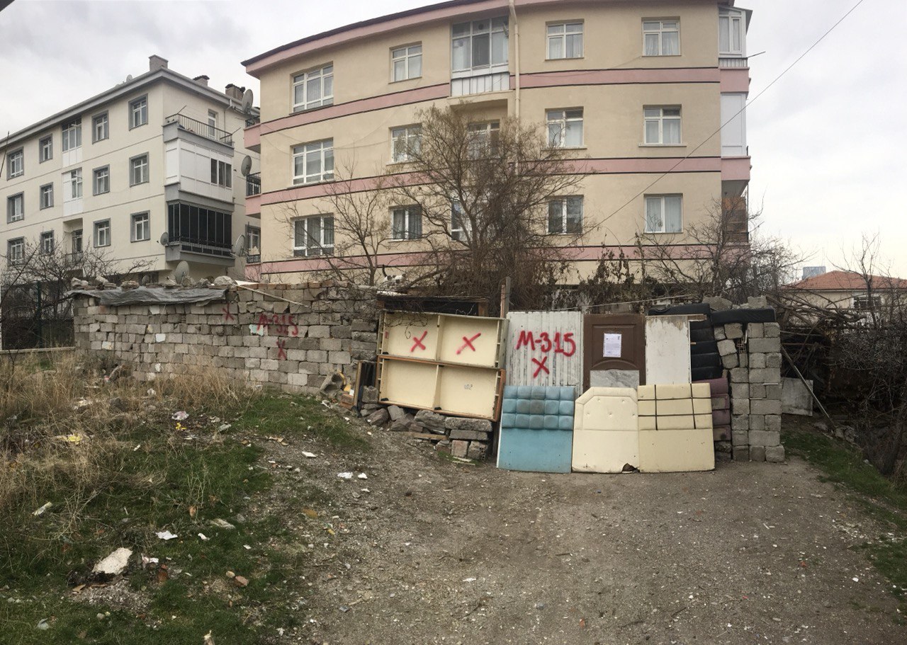 Ornek Mah. İlkev Street Demolition Notification