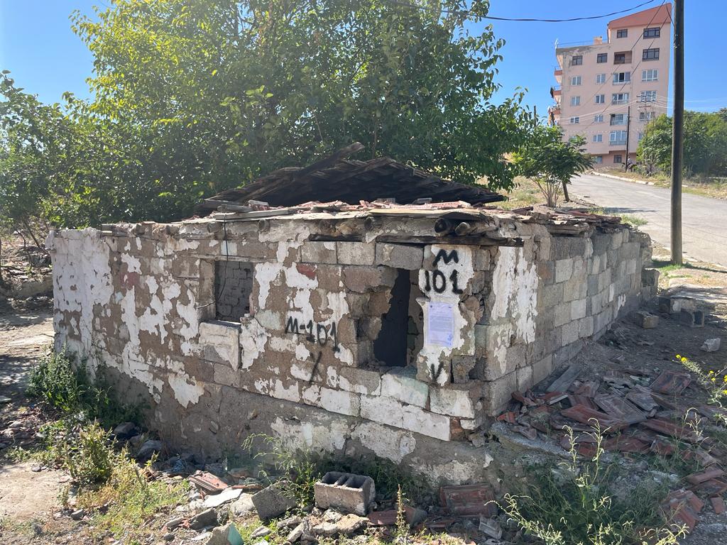 Örnek District Martyr Talip Yener Street Demolition Notification