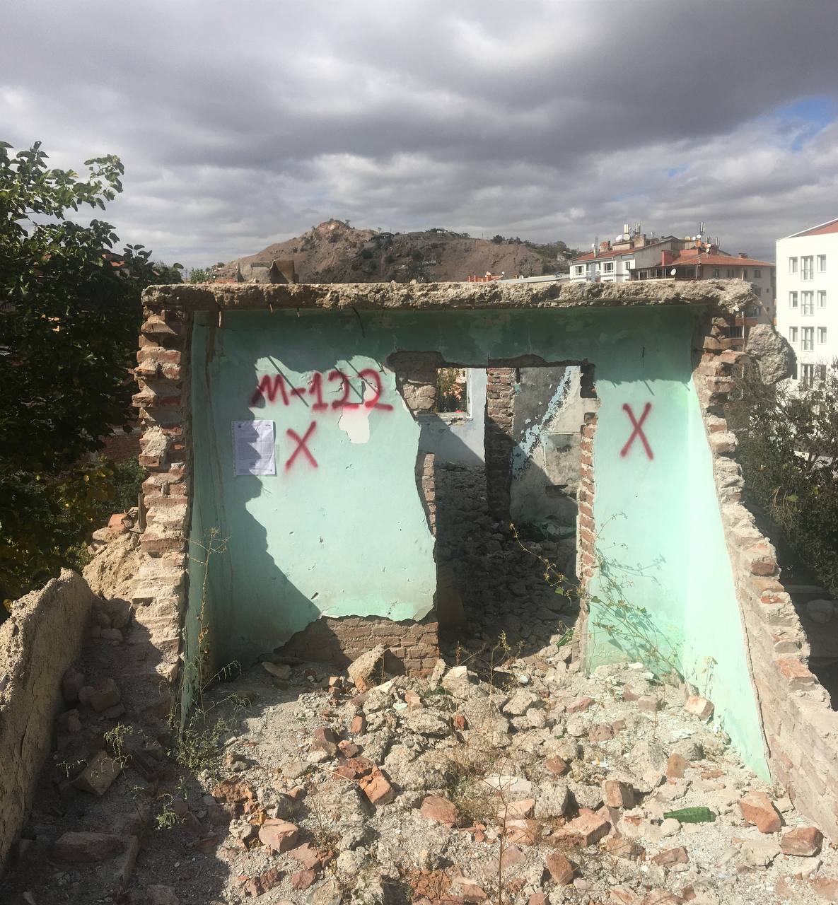 Hacettepe District Bulgurlu Street Demolition Notification