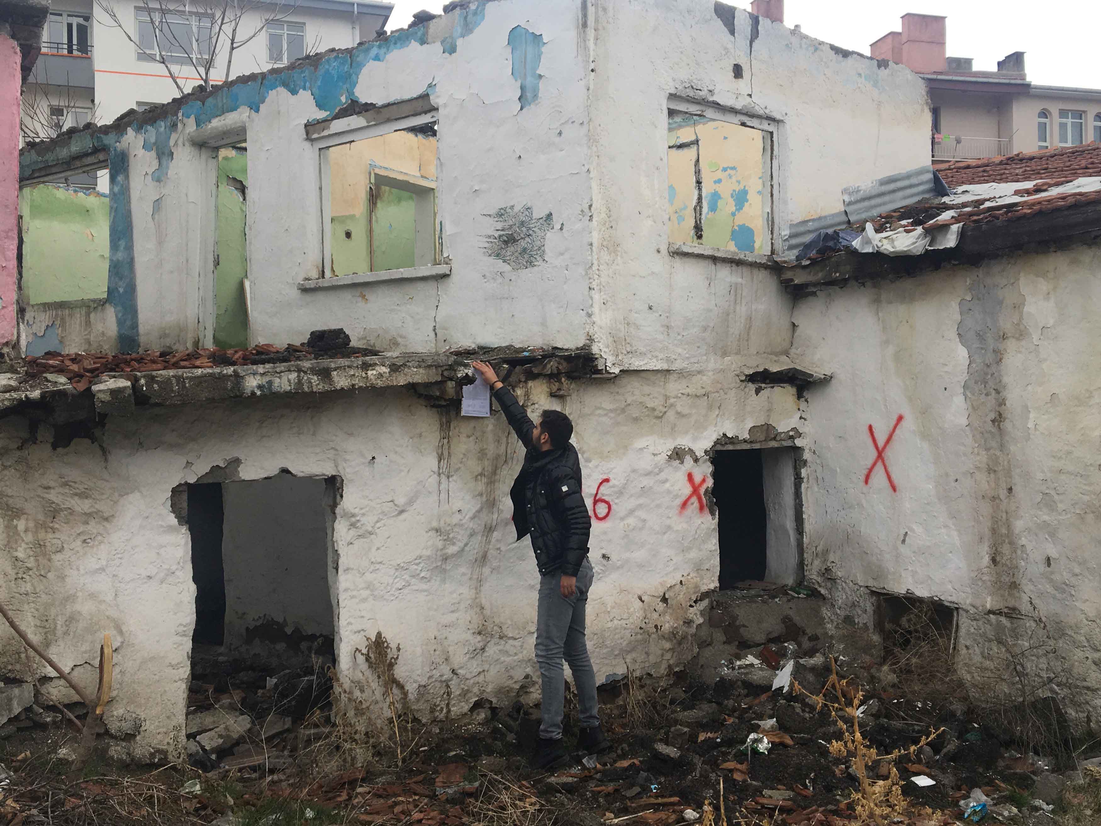 Gültepe District Şayak Street Demolition Notification