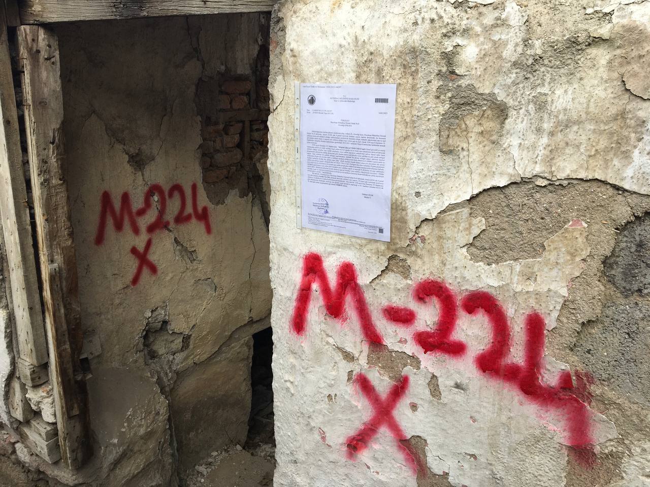 Hacettepe Mah. Dernek Street Demolition Notification 5