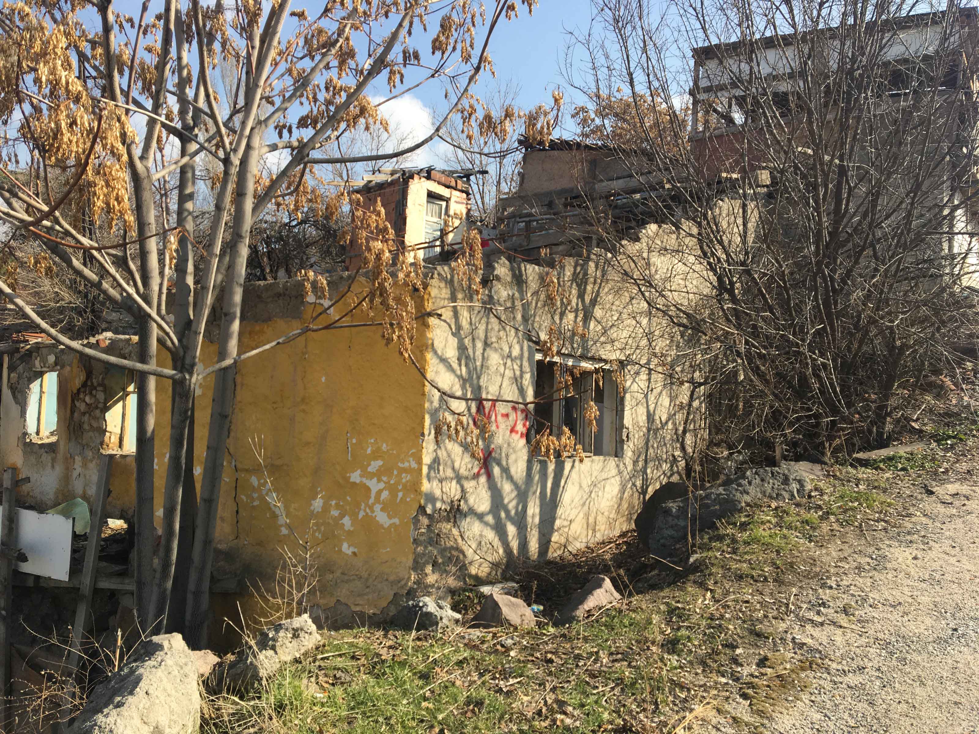 Gültepe District Taksim Street Demolition Notification