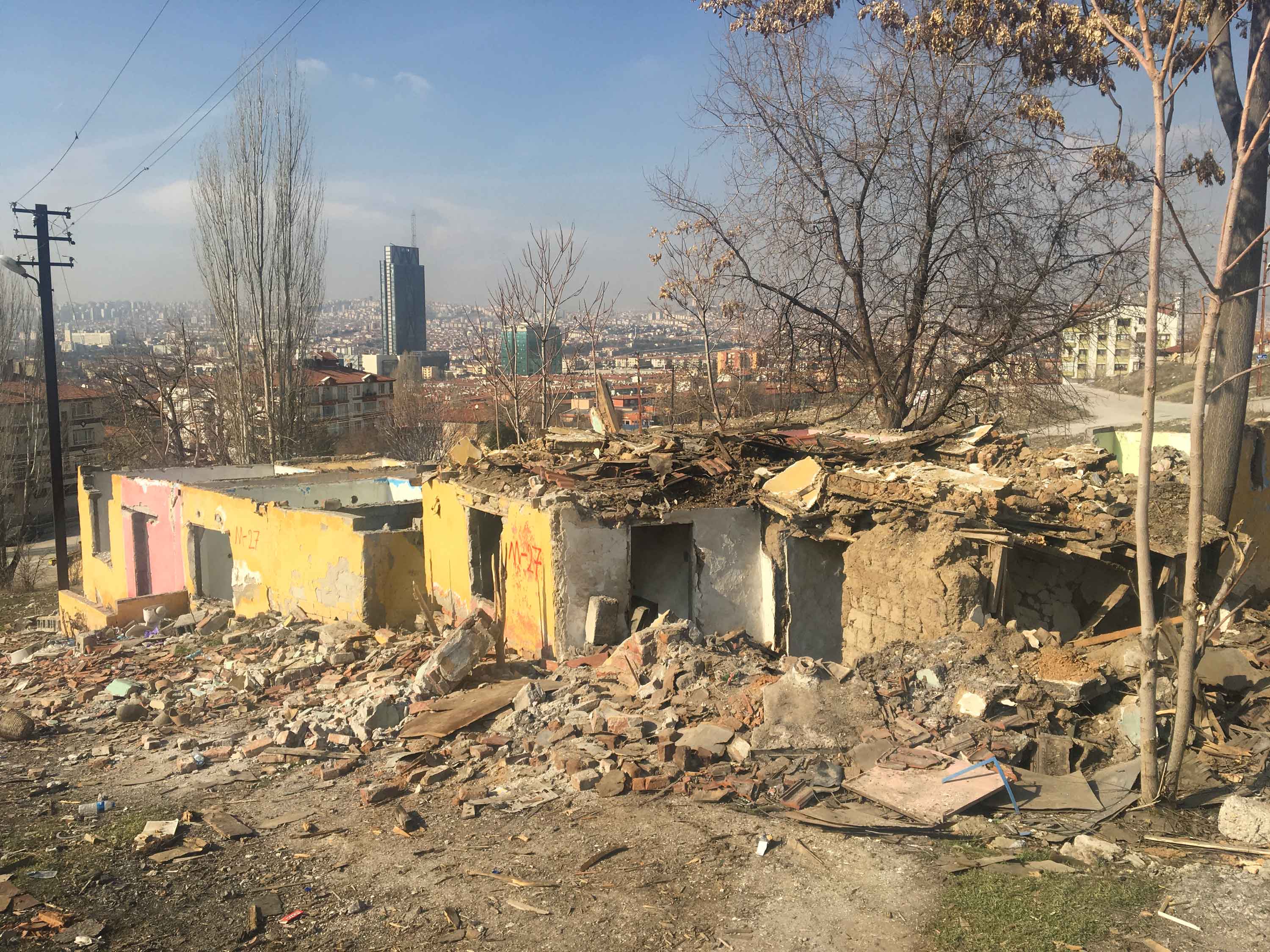 Gültepe District Carefree Street Demolition Notification