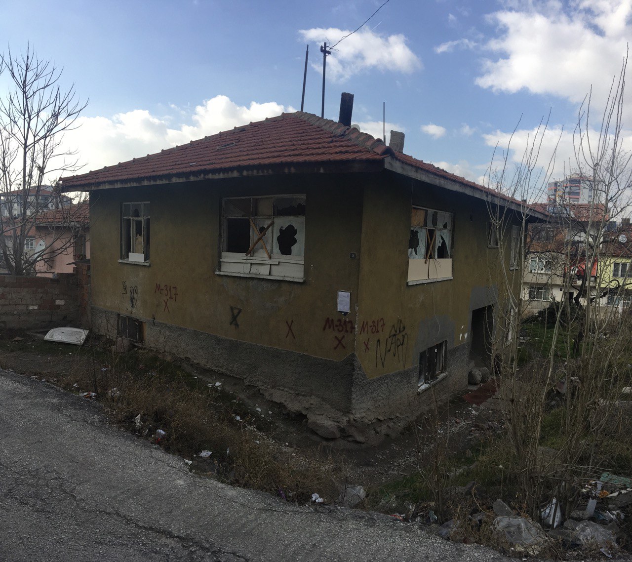 Ulubey District 837 Street Demolition Notification