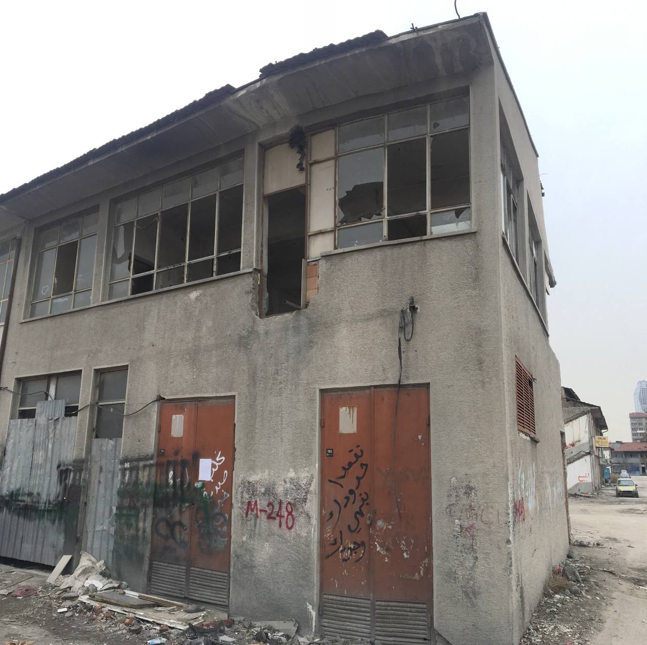 Zübeyde Hanım District Baharlı Street Demolition Notification