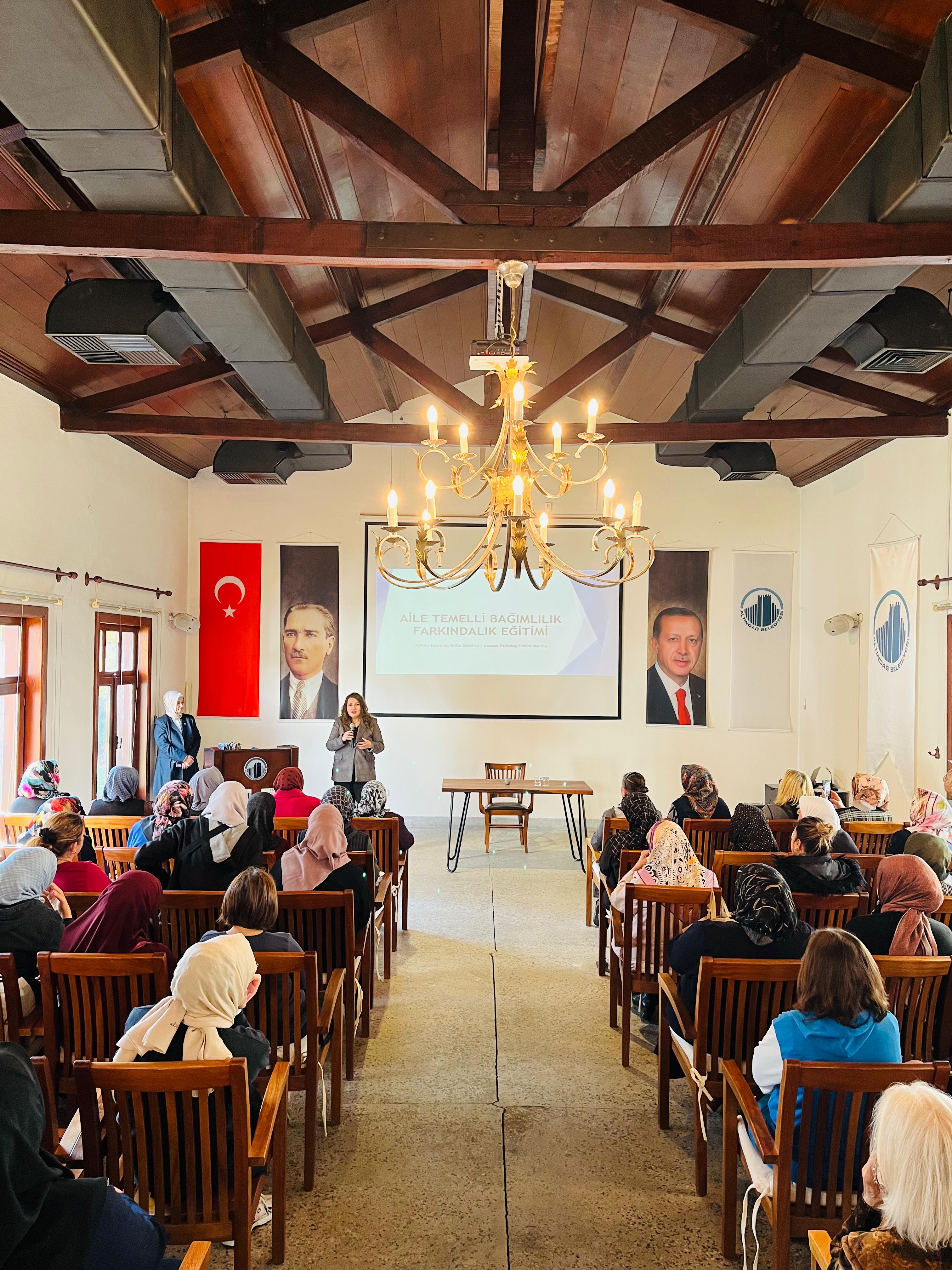 ADDICTION AWARENESS TRAININGS STARTED IN ALTındağ MUNICIPALITY