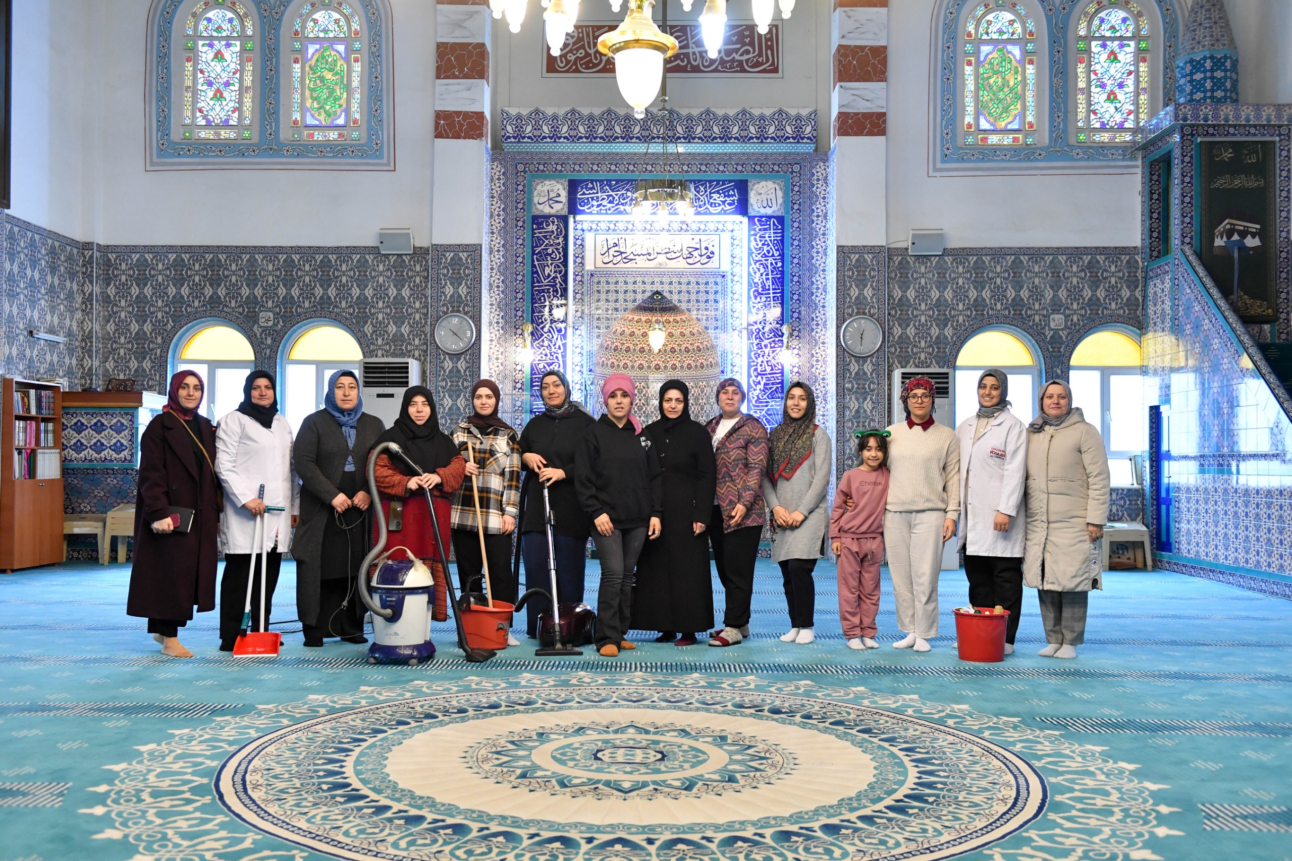 THE MOSQUES WERE TOUCHED BY WOMEN'S HANDS IN ALTındağ
