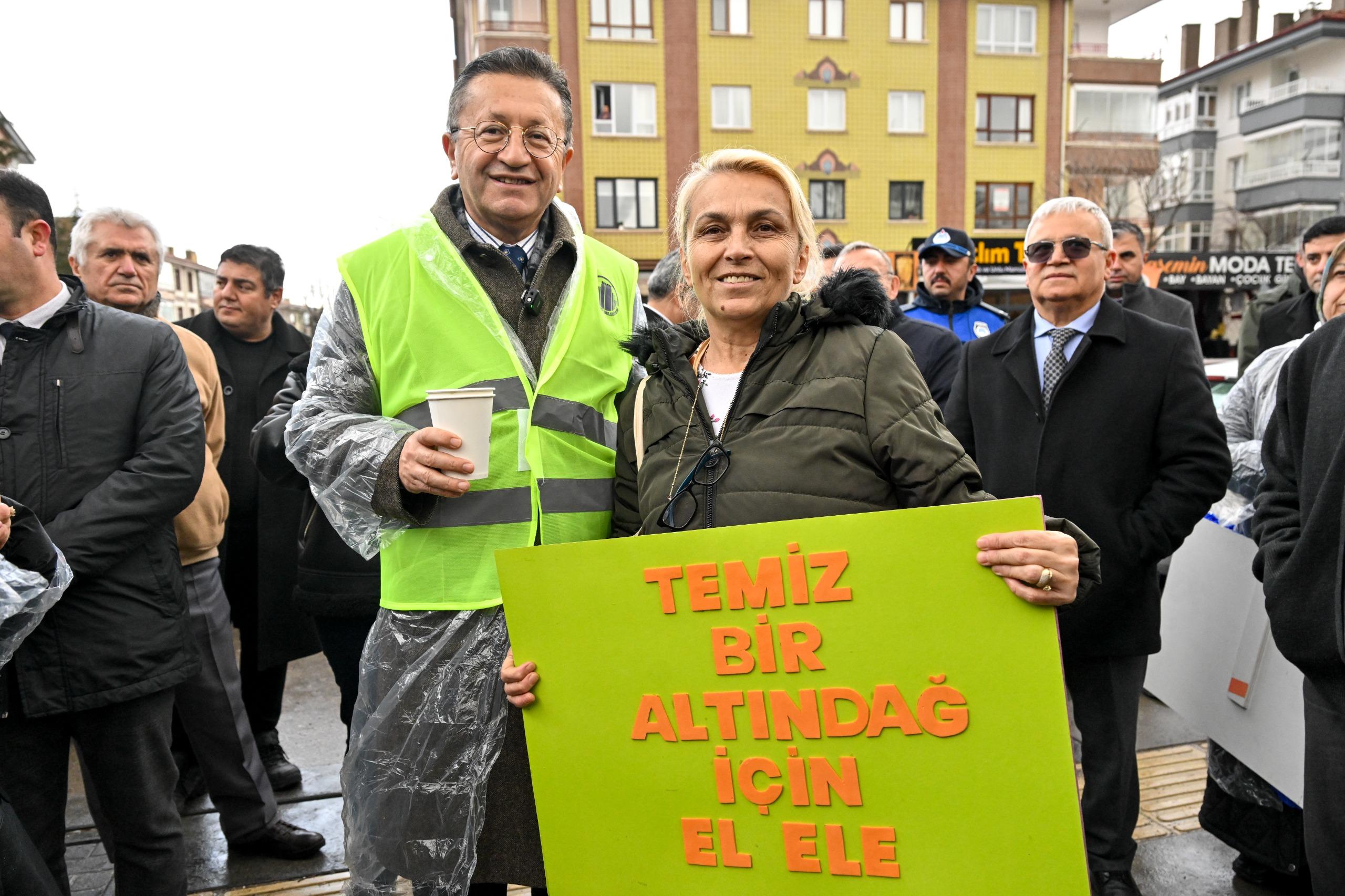 CLEANING MOBILIZATION IN FULL SPEED IN ALTındağ