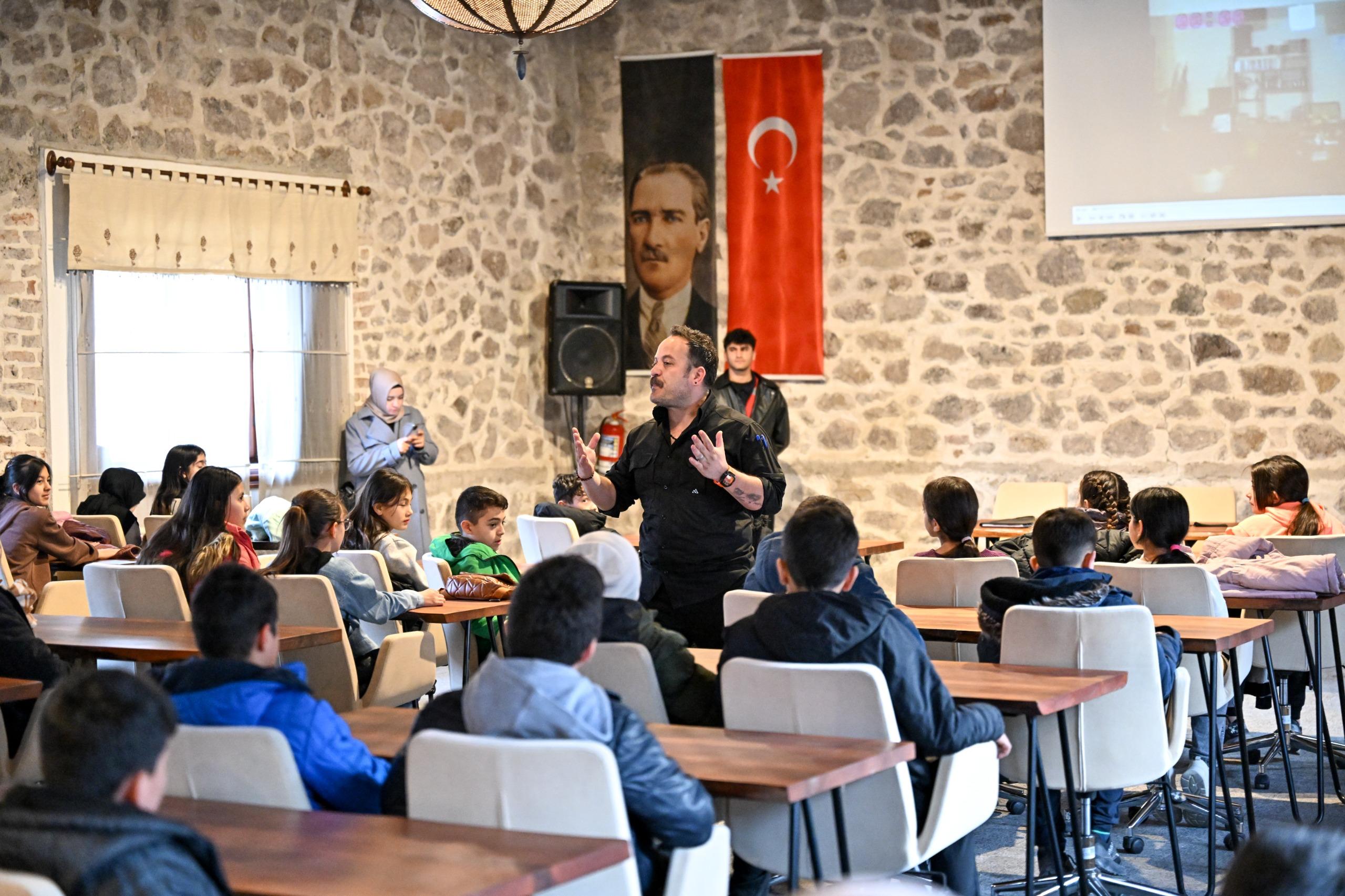 CHILDREN FROM ALTİNİNG WERE INTRODUCED TO THE FIREFIGHTING PROFESSION