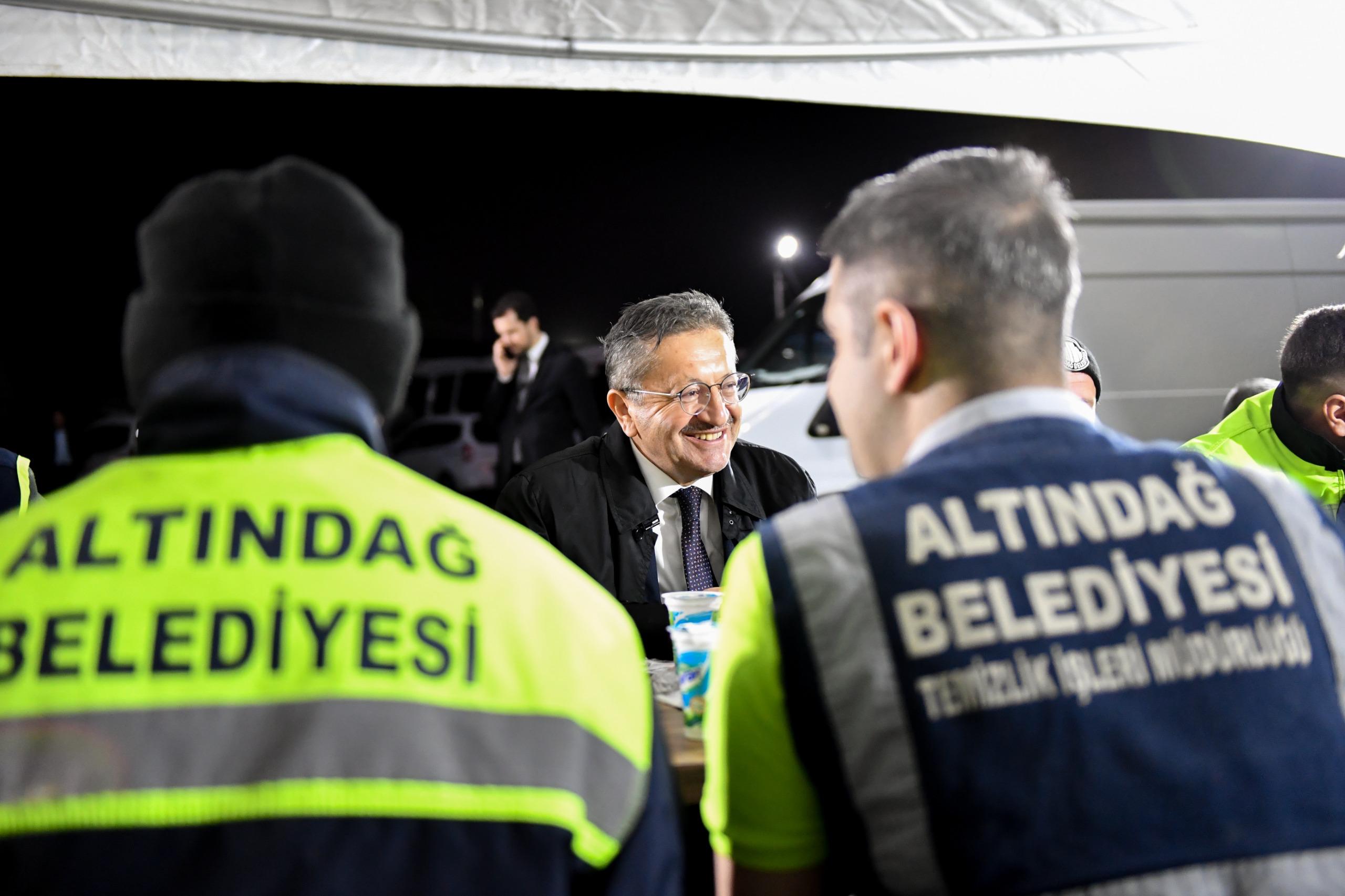MAY 1 VISIT TO WORKERS FROM ALTındaĞ